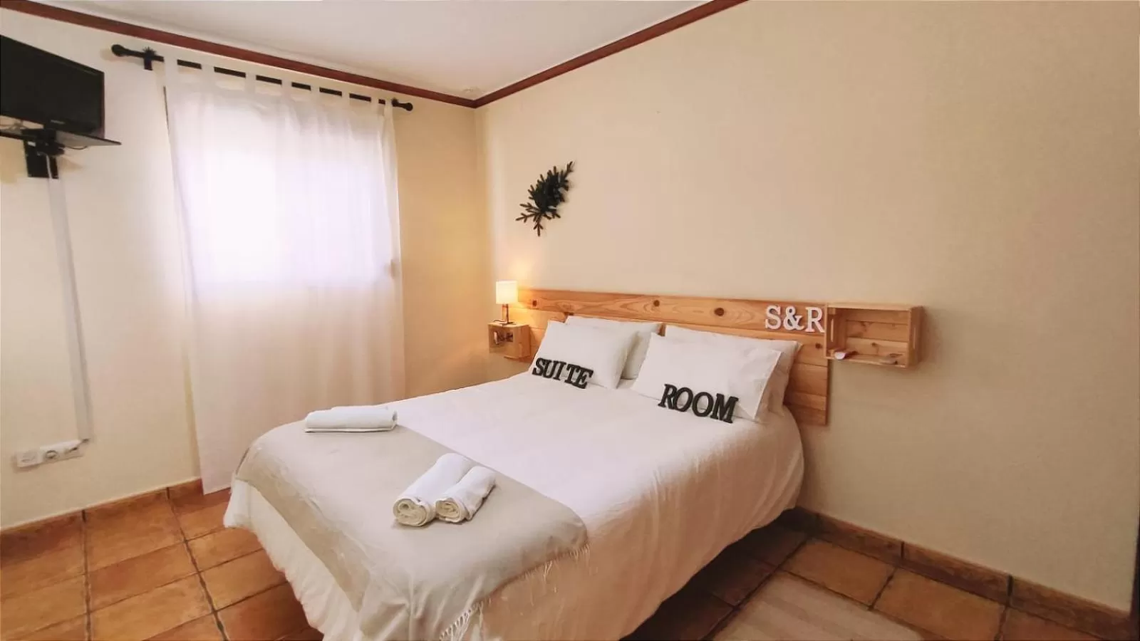 Bed in El Bosque Suites&Room