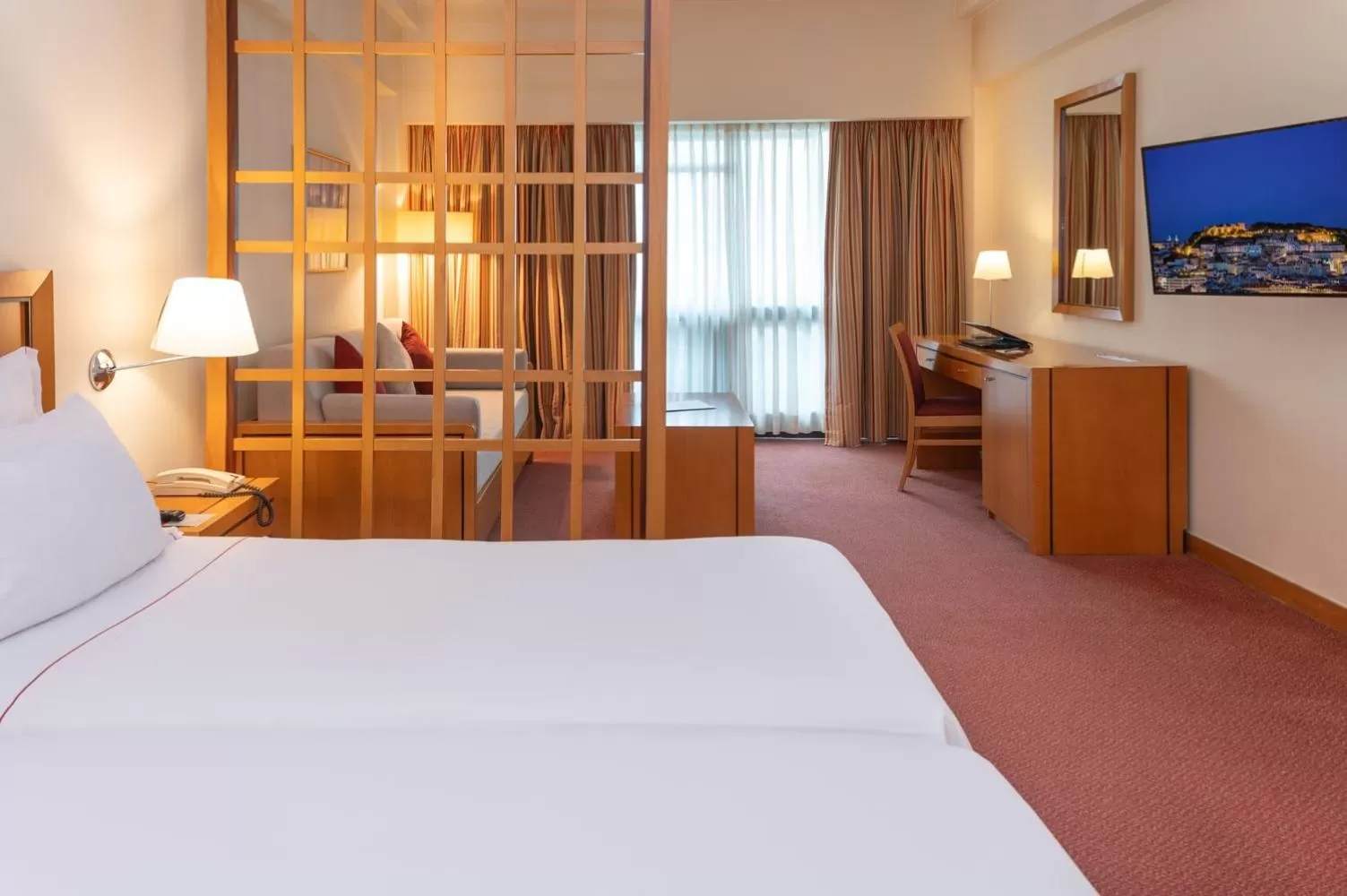 Bedroom, Bed in Hotel Roma