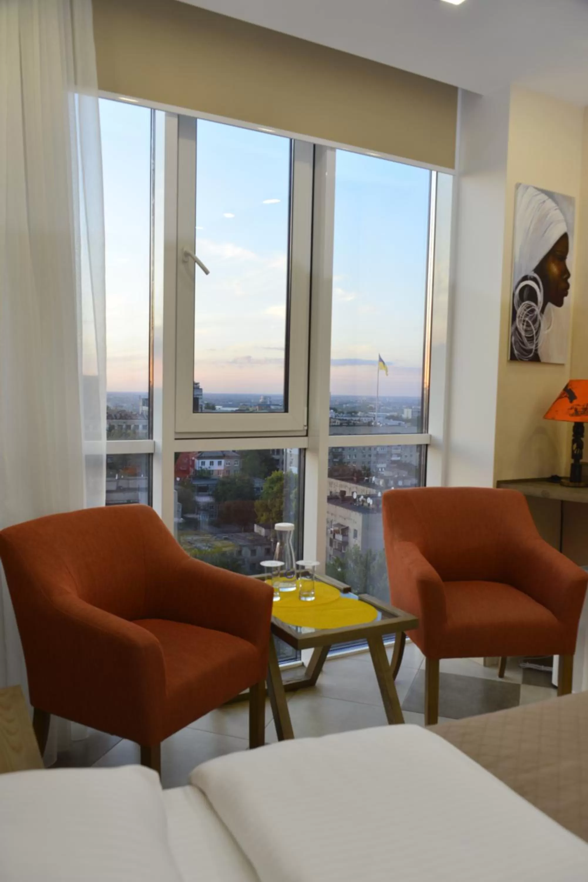 Landmark view, Seating Area in ACCOMMODO192