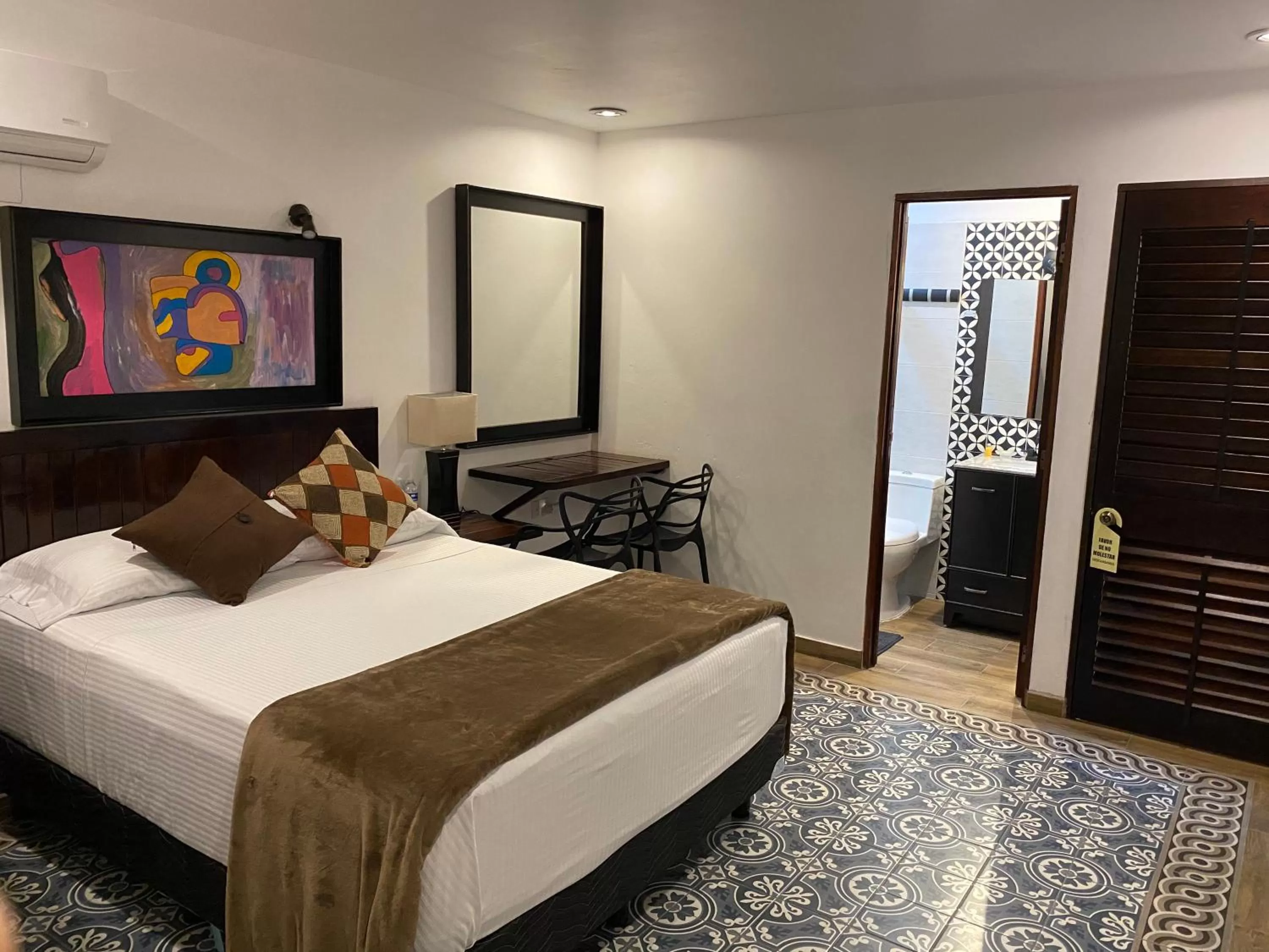 Bed in Hotel Raices de Mar