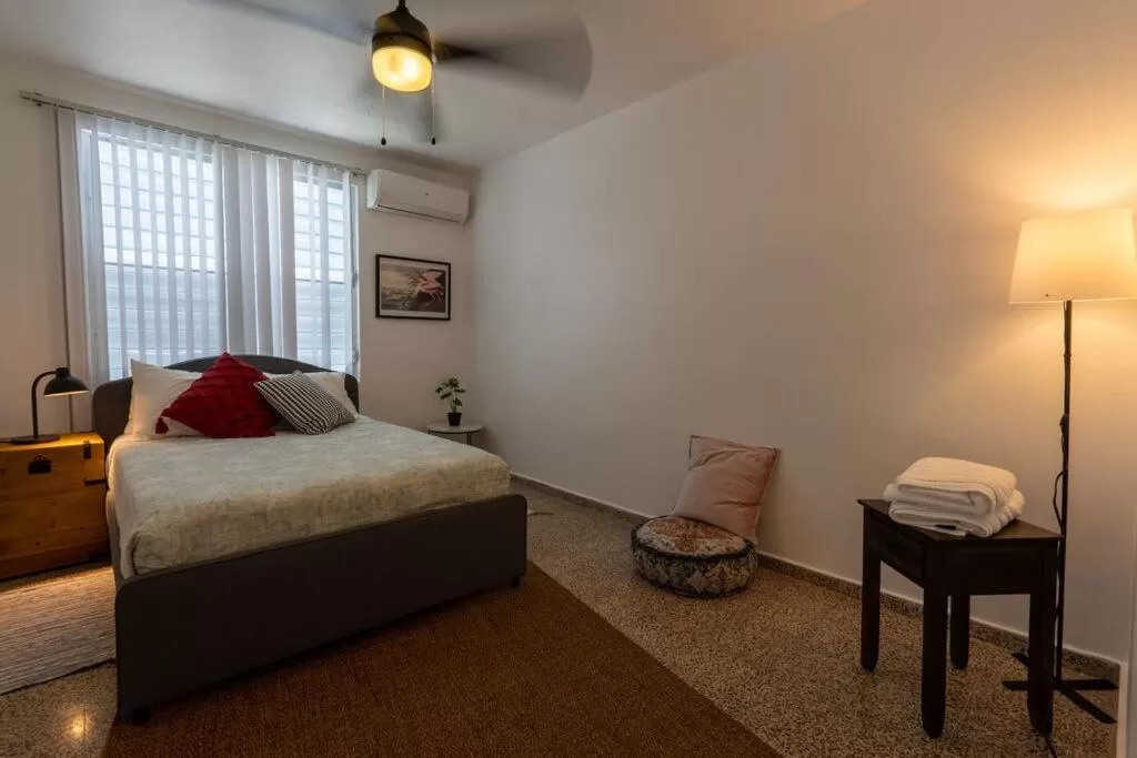 Bed in El Flamingo Beach Club