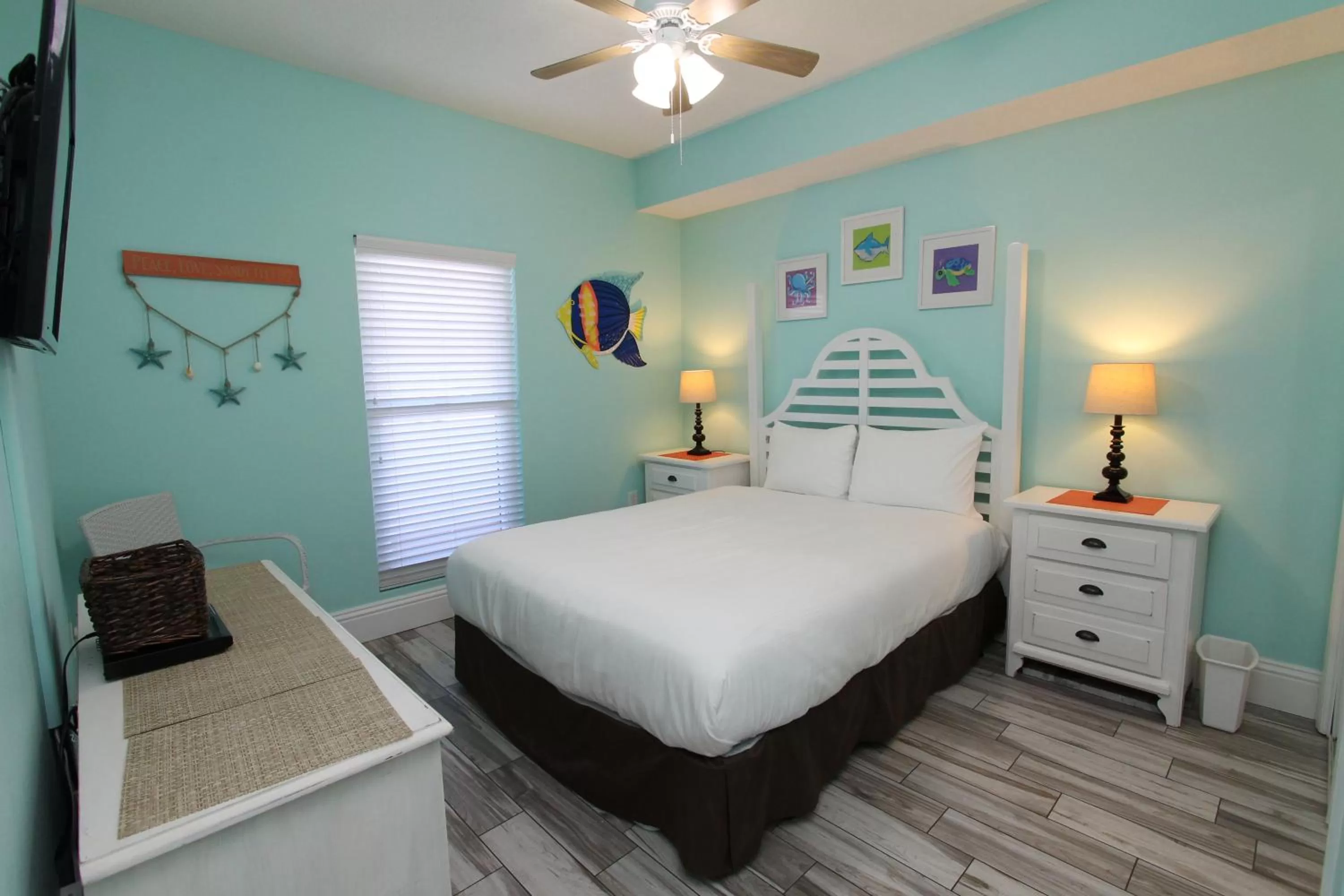 Bed in Majestic Beach Resort, Panama City Beach, Fl