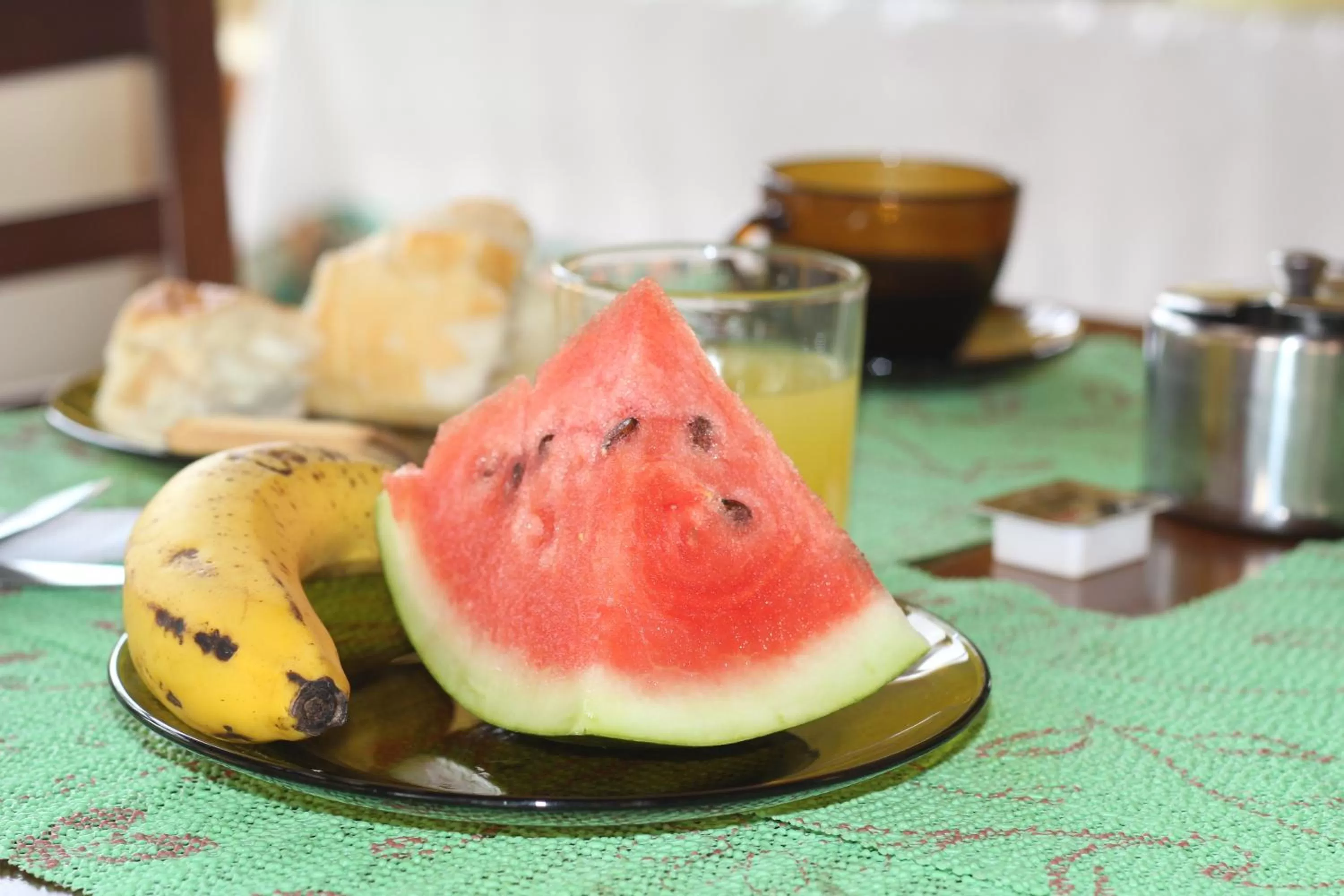 Food in Pousada da Rose Paraty