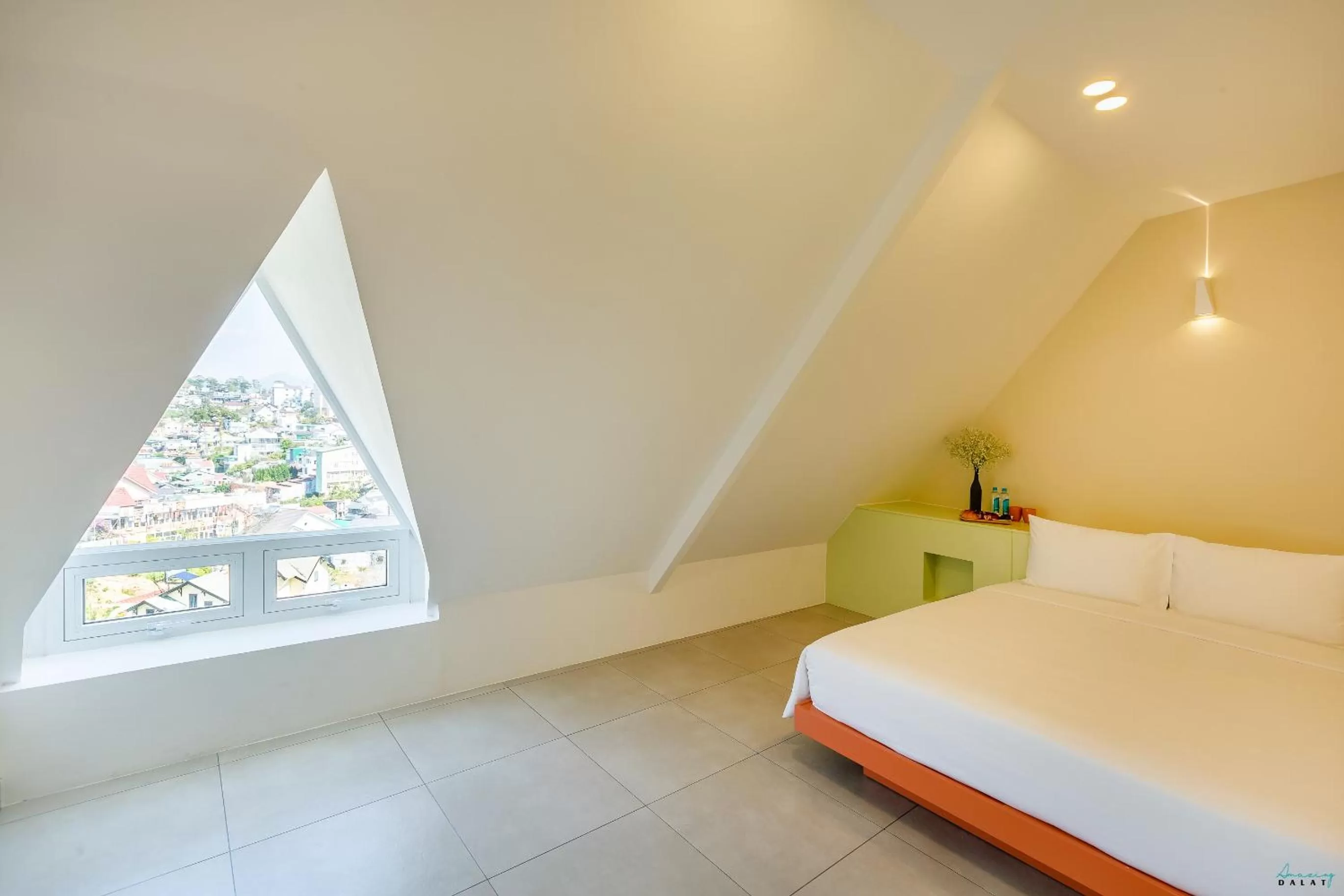 Bedroom, Bed in Bazan Hotel Dalat - STAY 24H