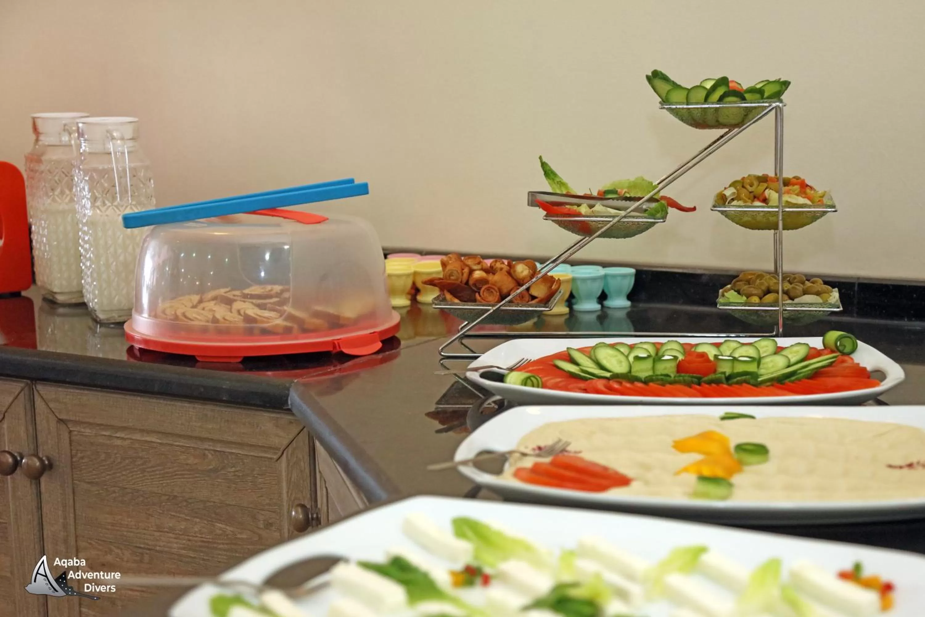 Food and drinks, Food in Aqaba Adventure Divers Resort & Dive Center