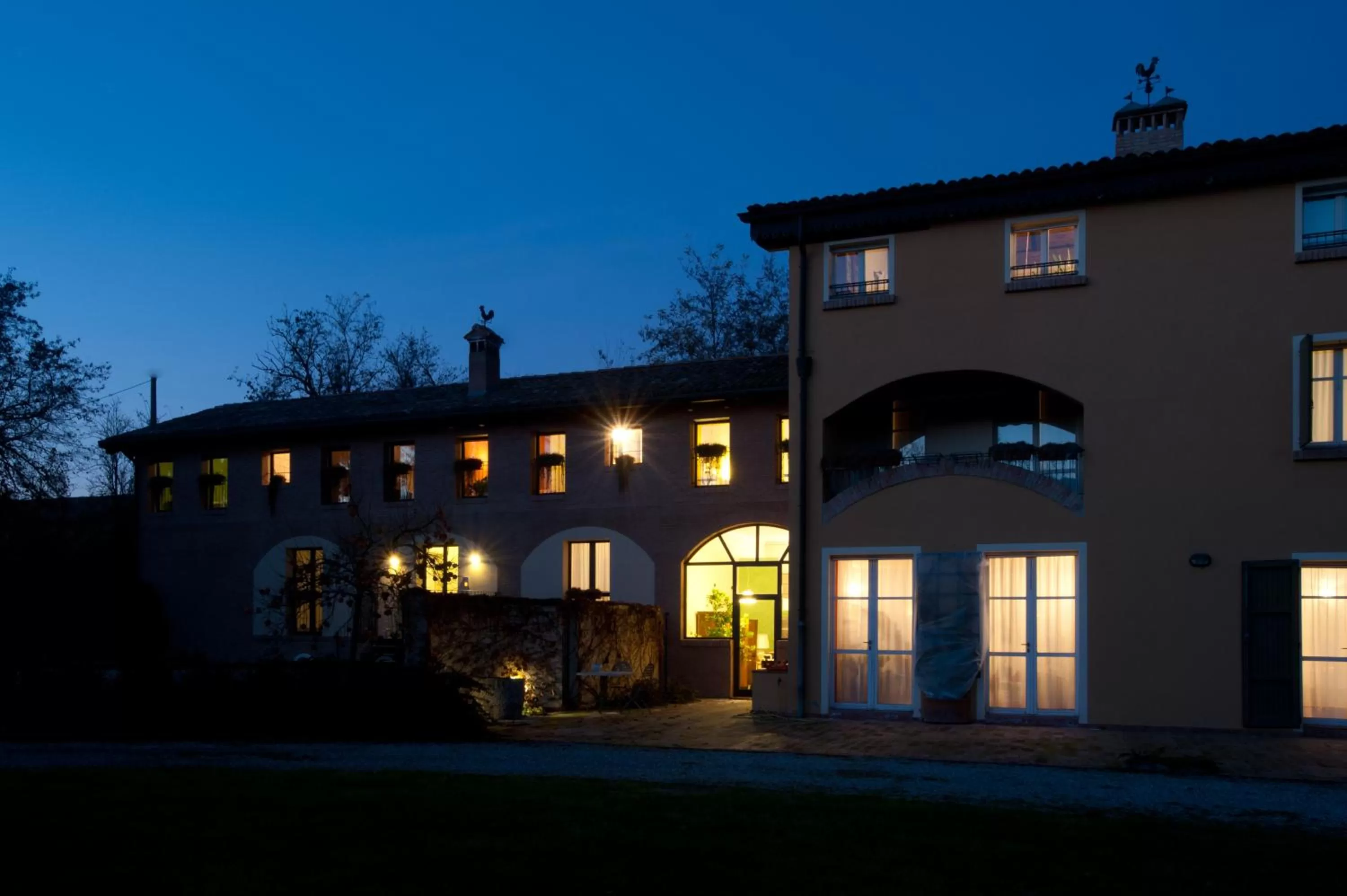 Sunset in Quattrocolli B&B