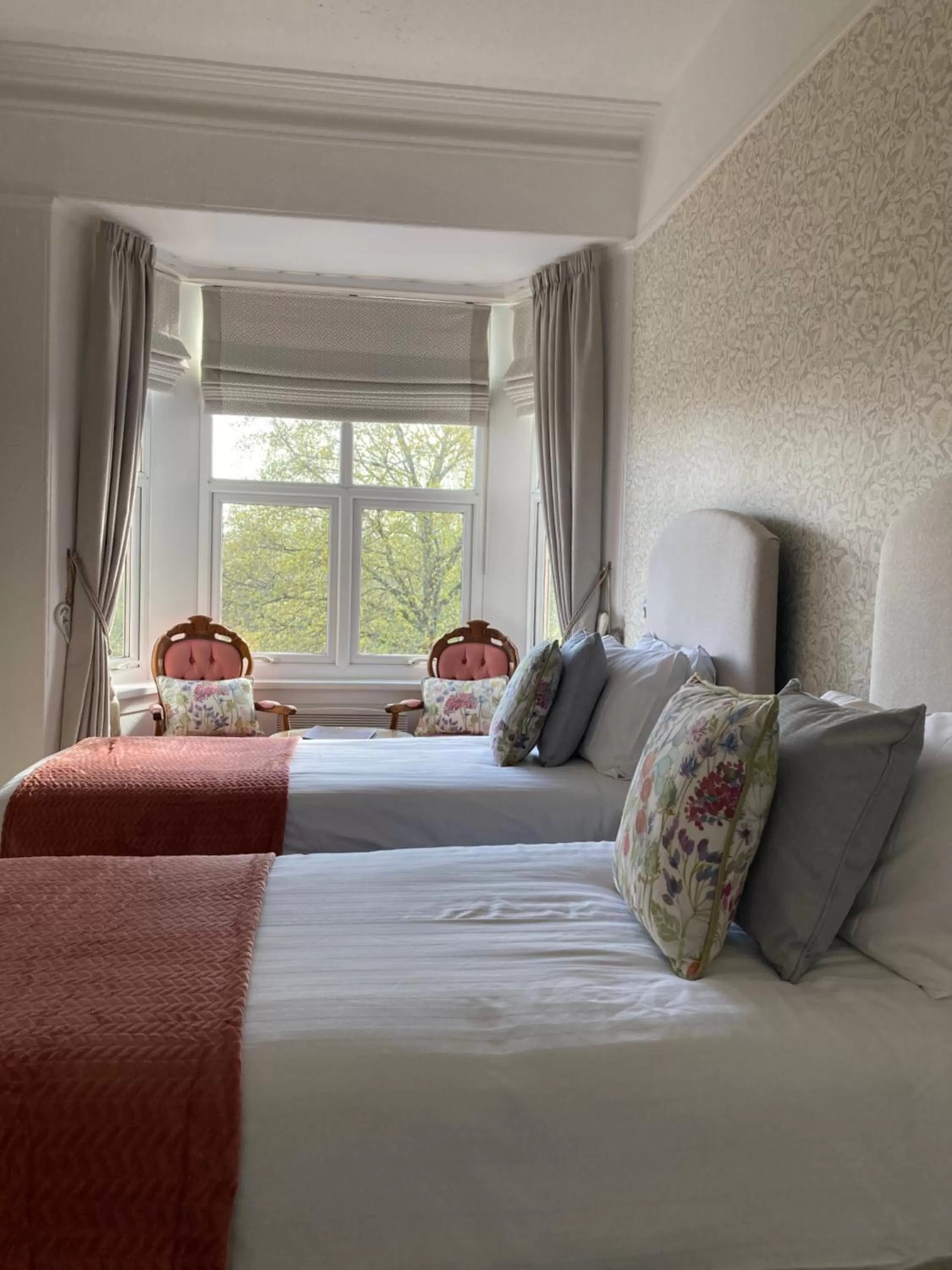 Bed in The Wentworth Guest House