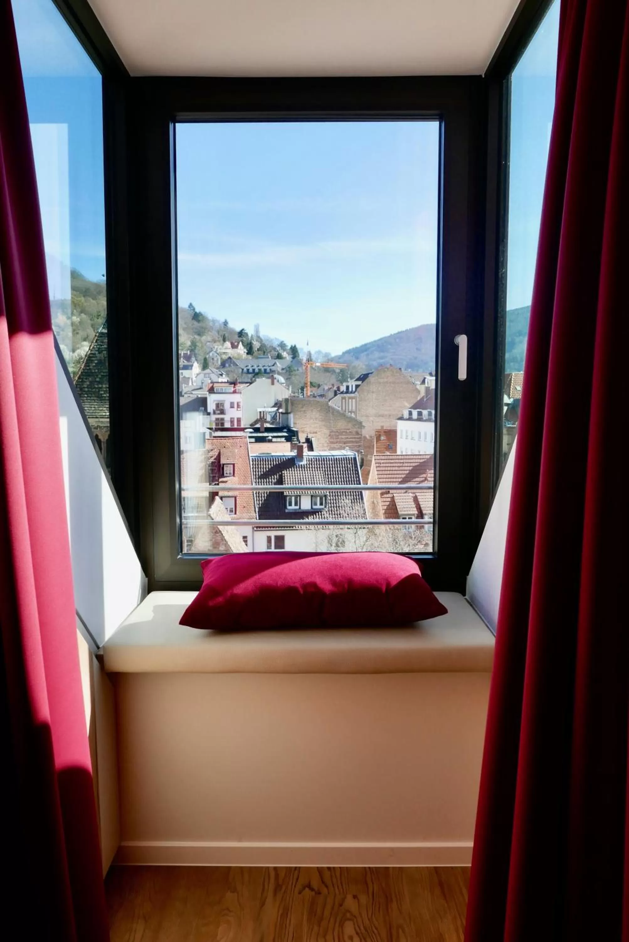 City view, Bed in Rafaela Hotel Heidelberg