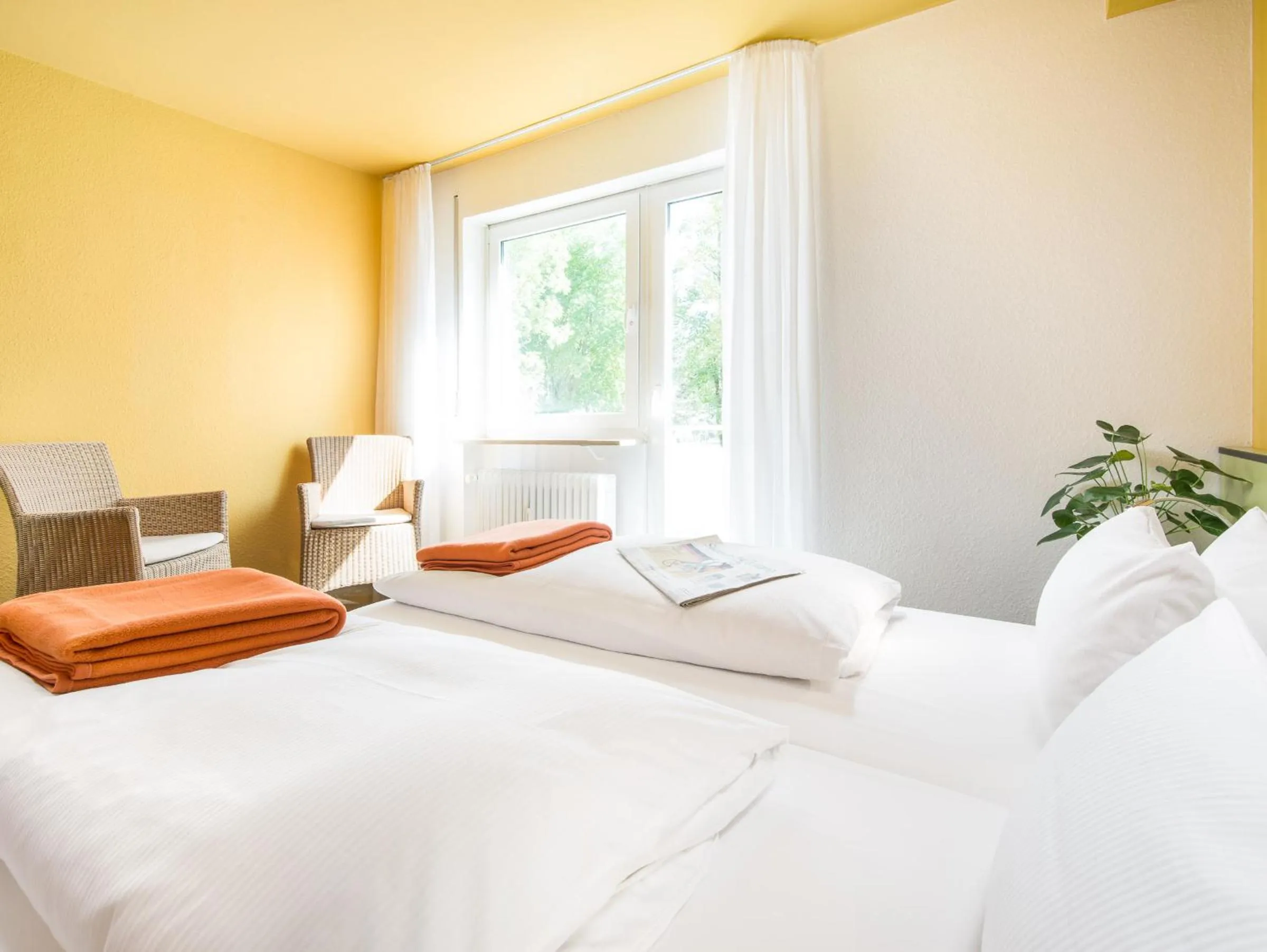 Bedroom, Bed in Hotel Bischofslinde