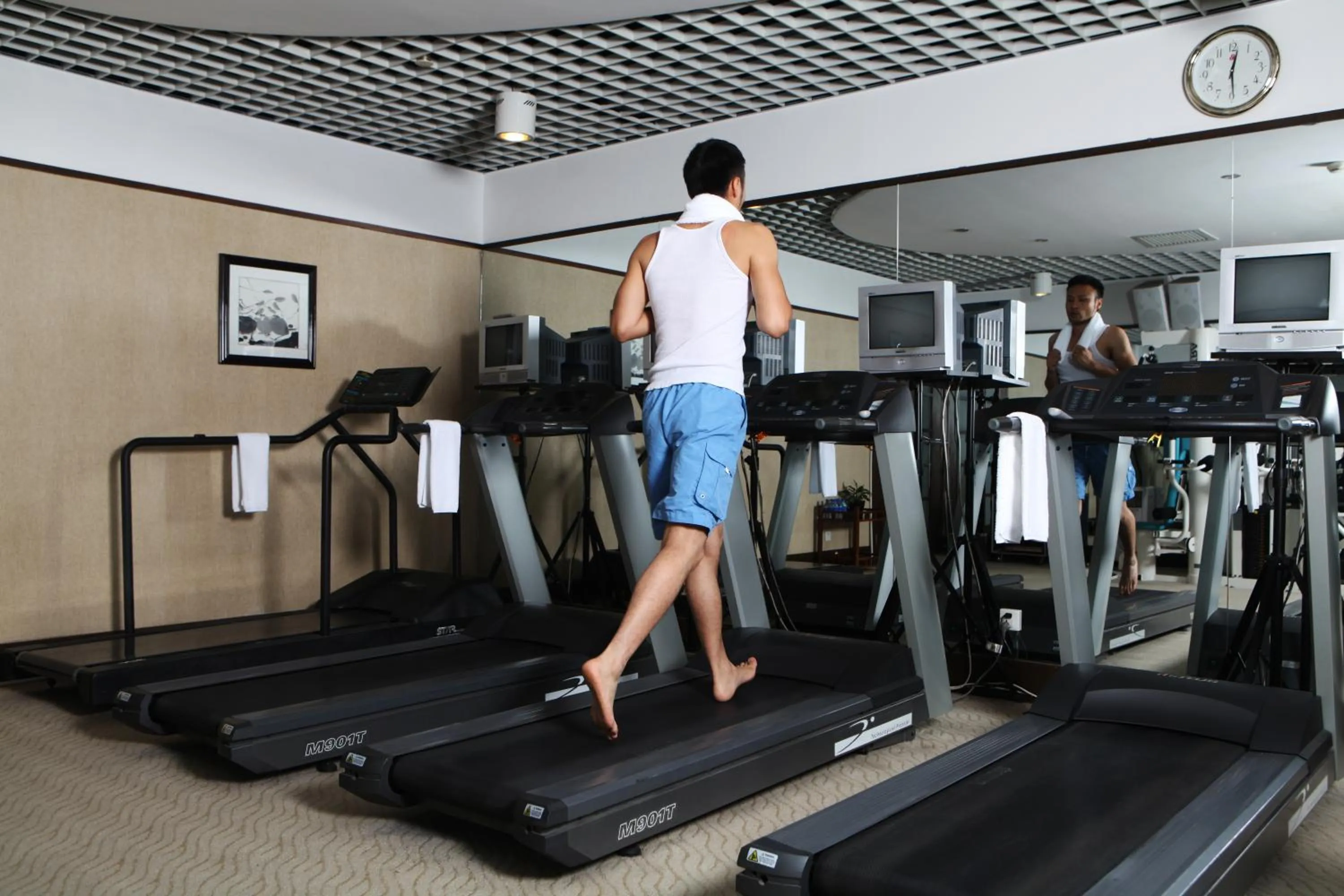 Fitness centre/facilities in Green Lake Hotel