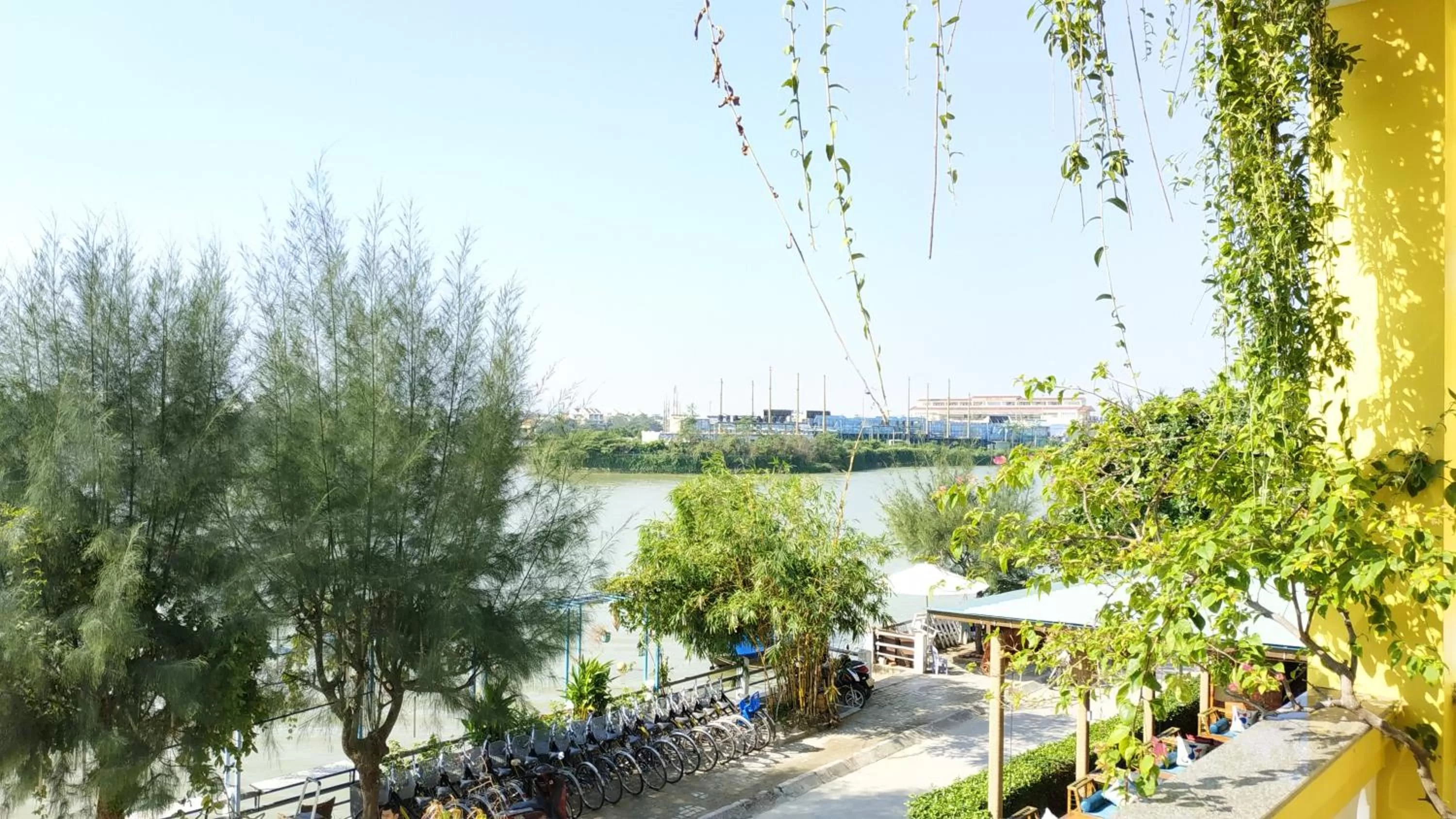 River view in TRIPLE Riverside Villa Hotel HoiAn