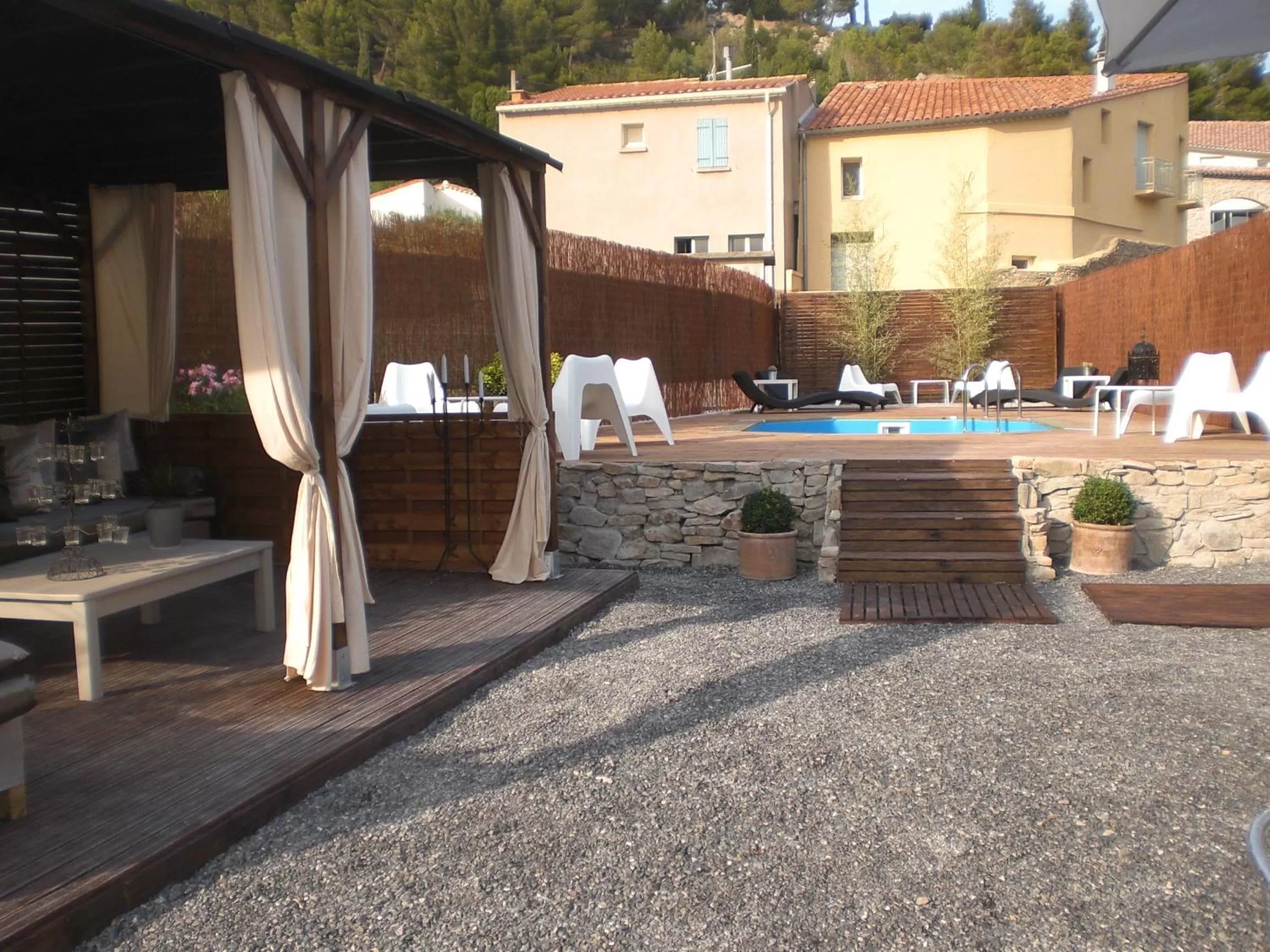 Swimming Pool in Au Paradis Cathare