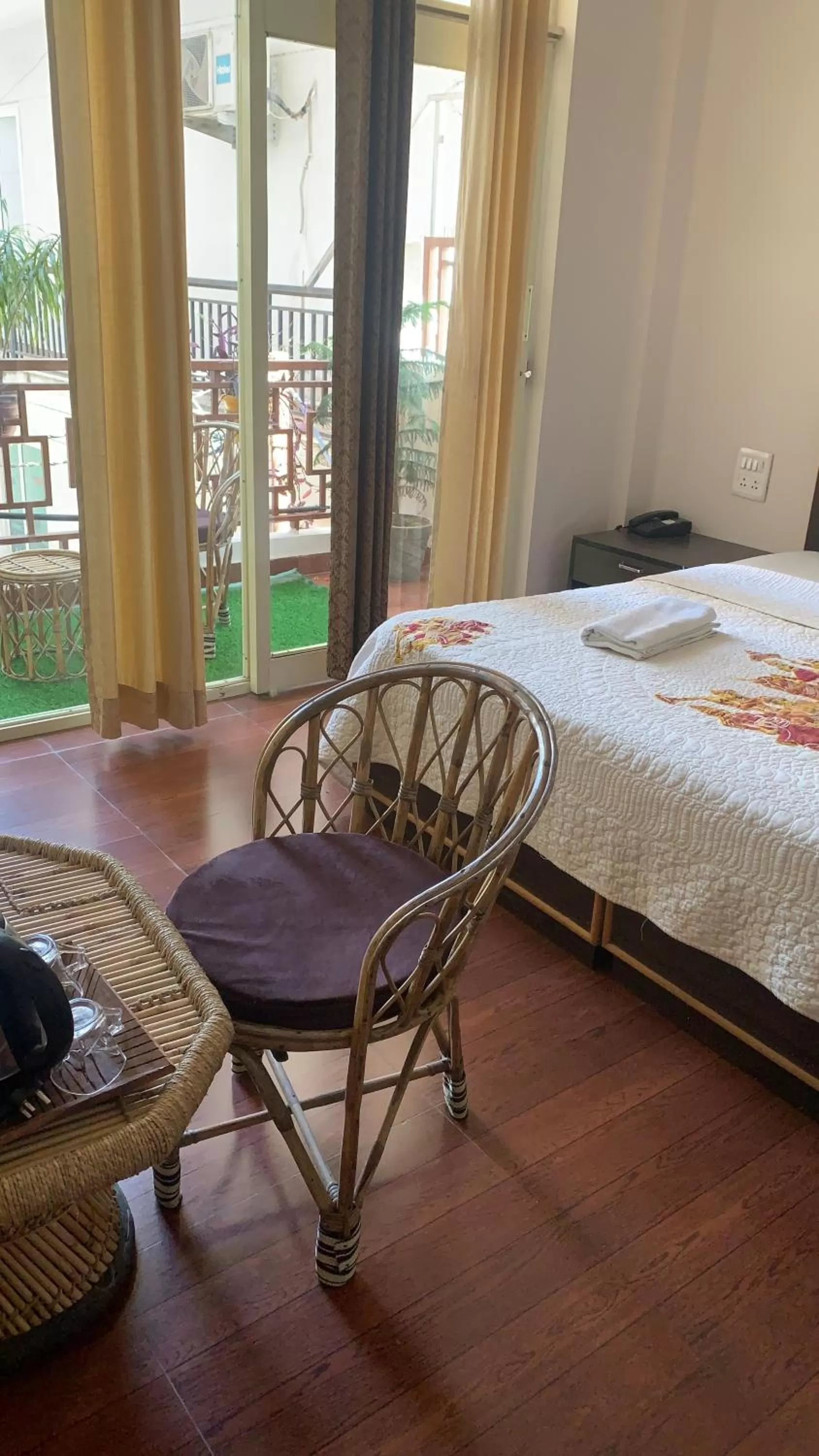 Photo of the whole room, Bed in Rudram Hotel Yoga & Ayurveda Retreat