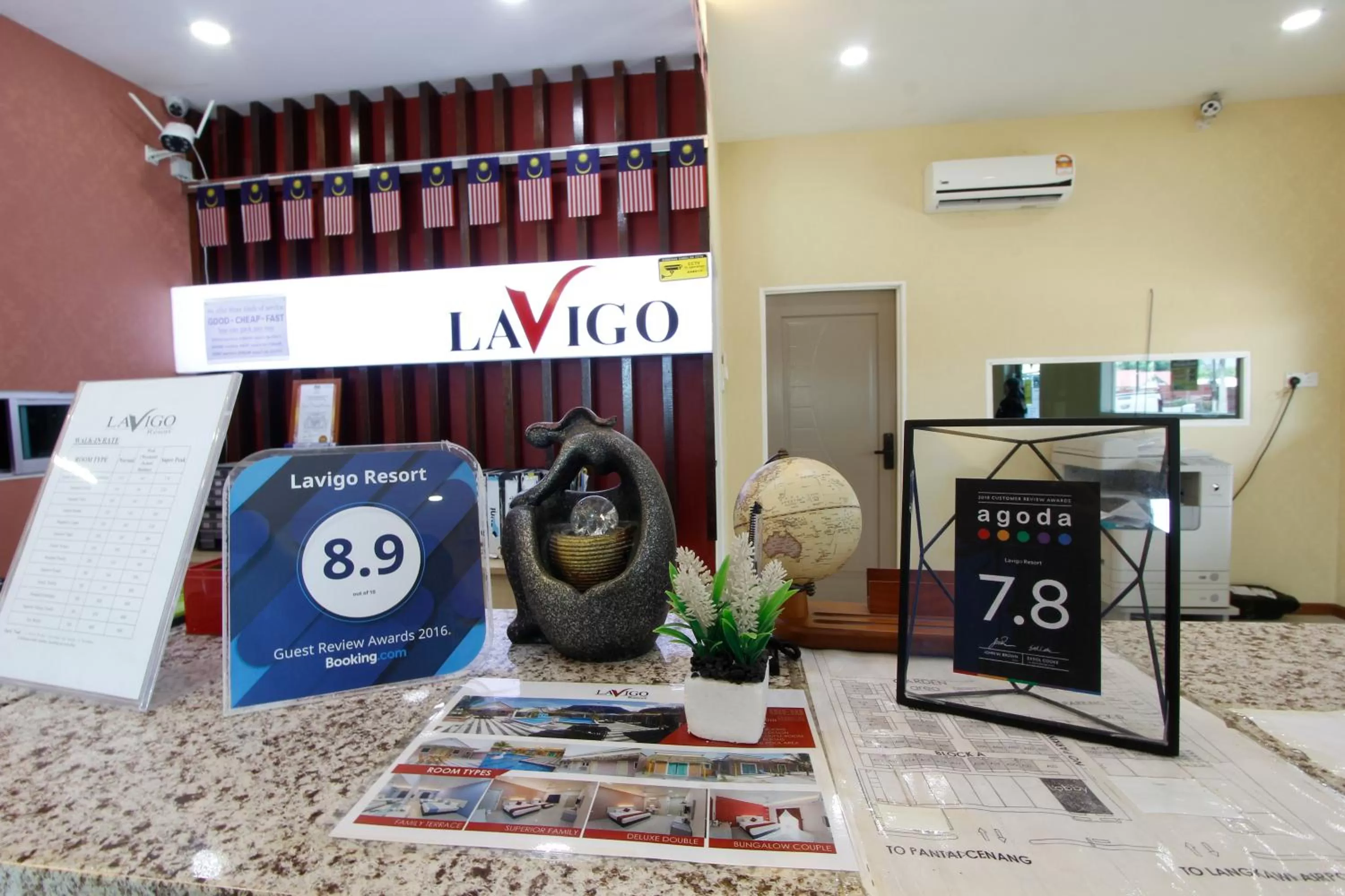 Property building in Lavigo Resort