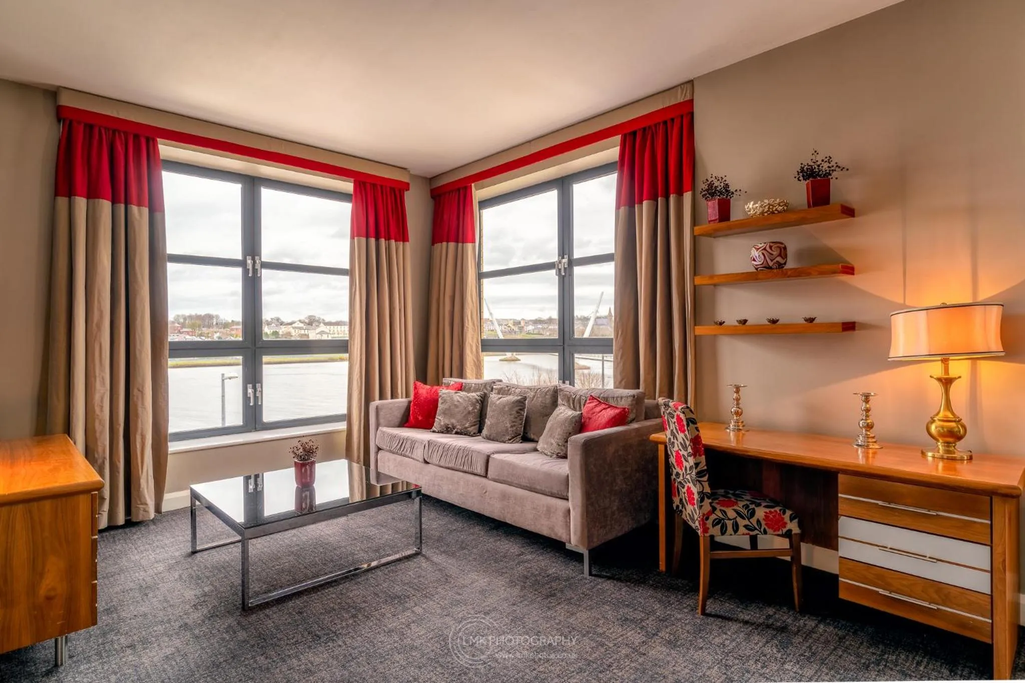 Seating area in City Hotel