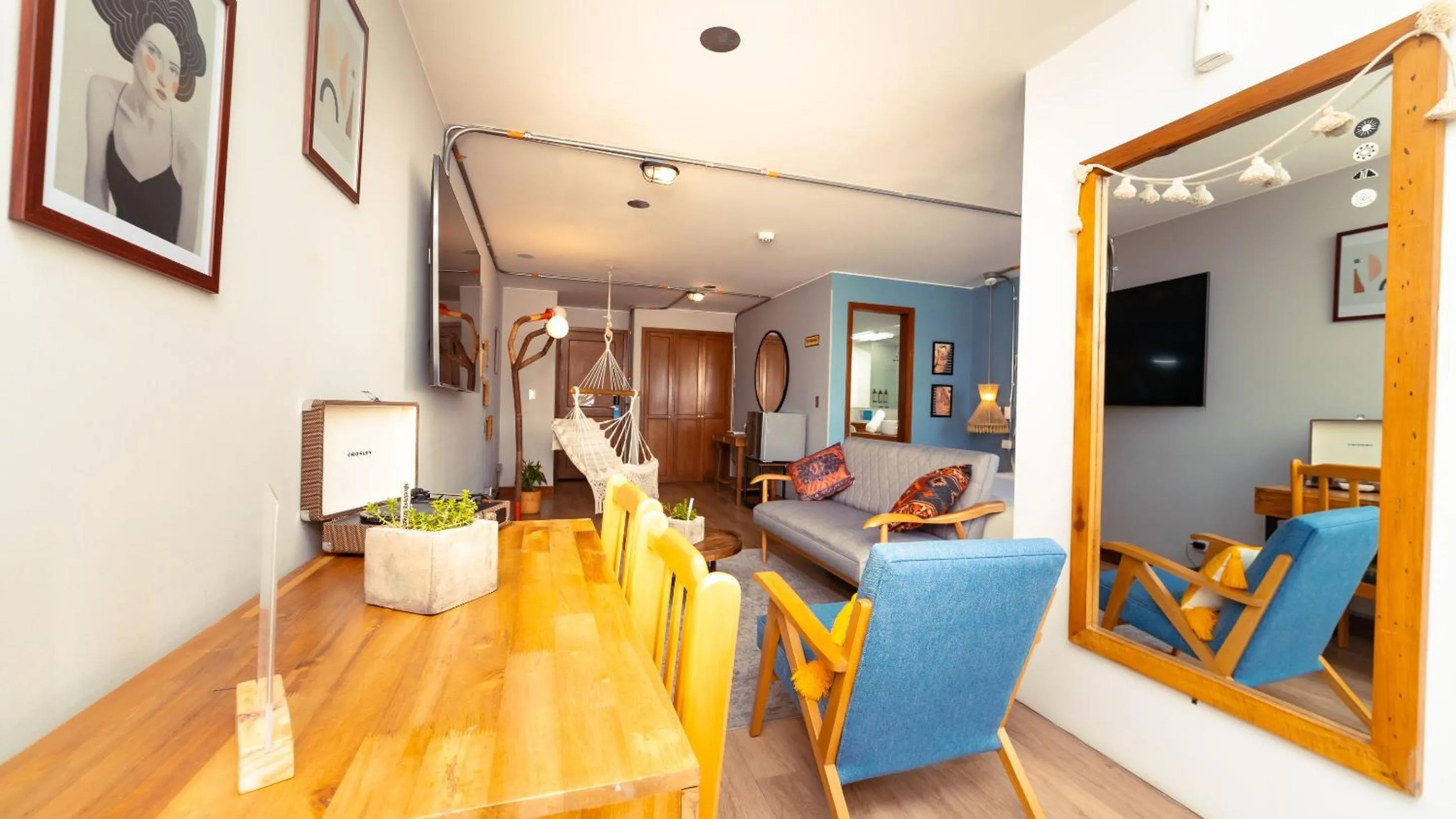 Bed in Selina Chapinero Bogota