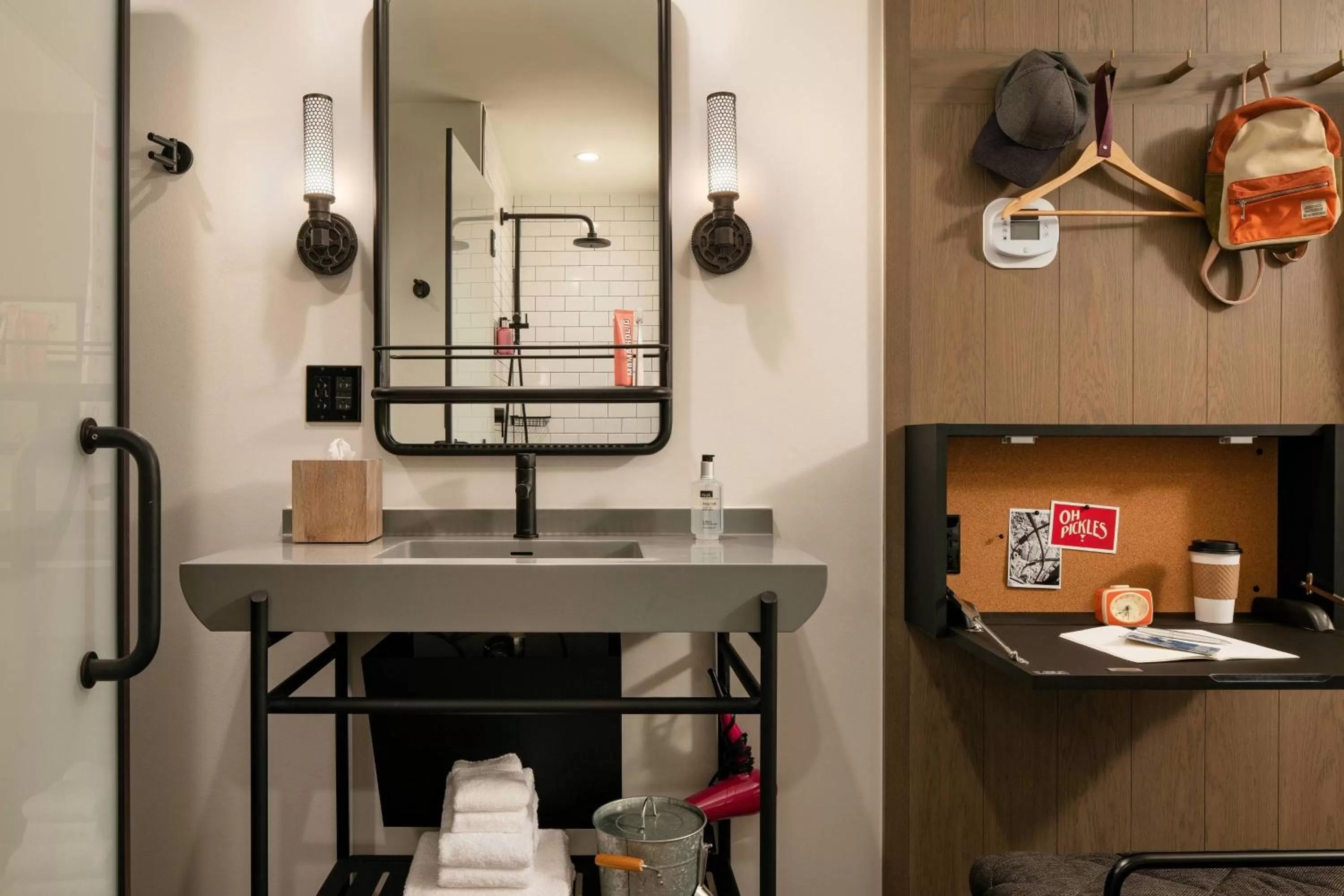 Bathroom in Moxy Austin - University