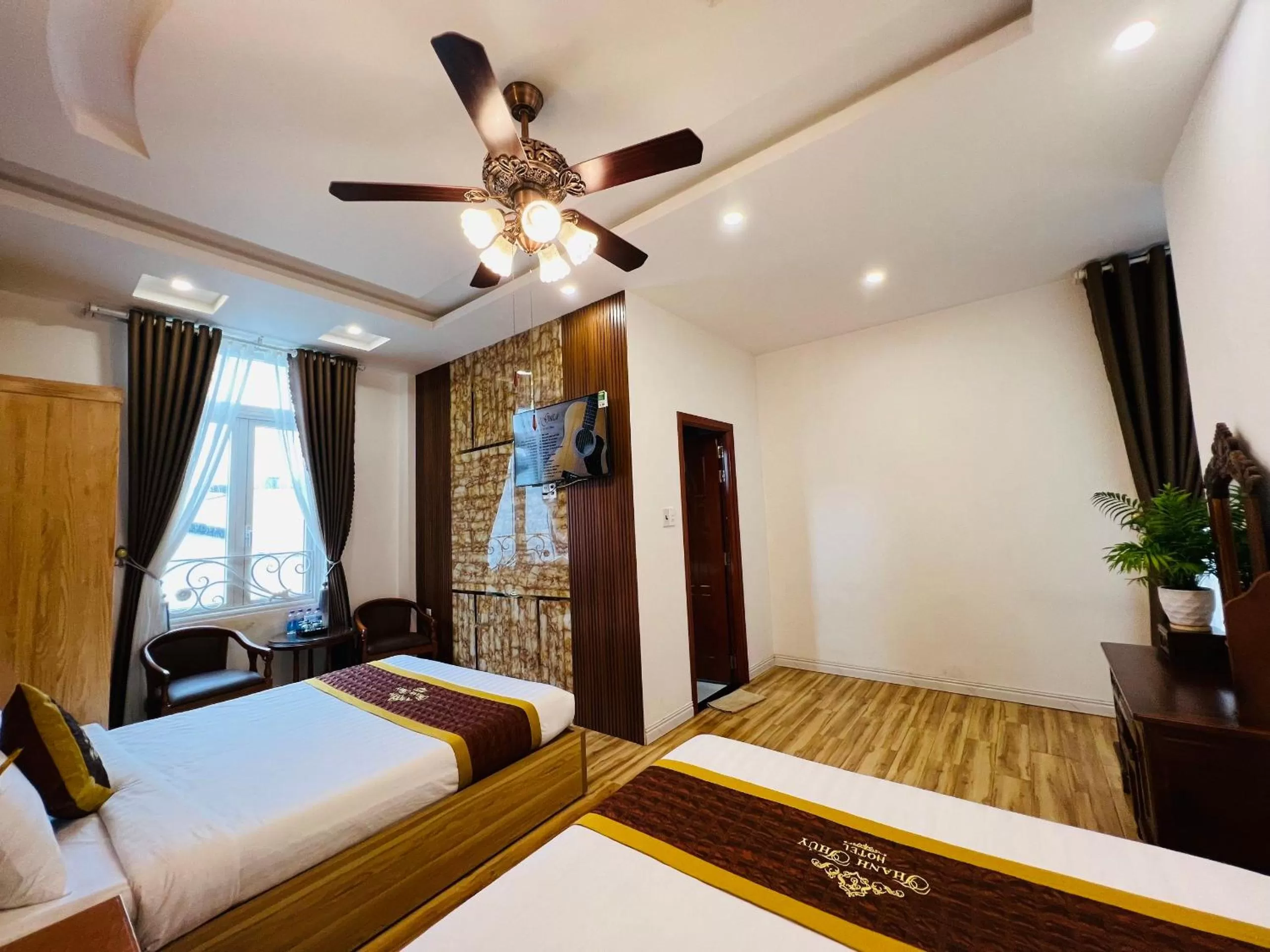 Bed in Thanh Thuy Hotel