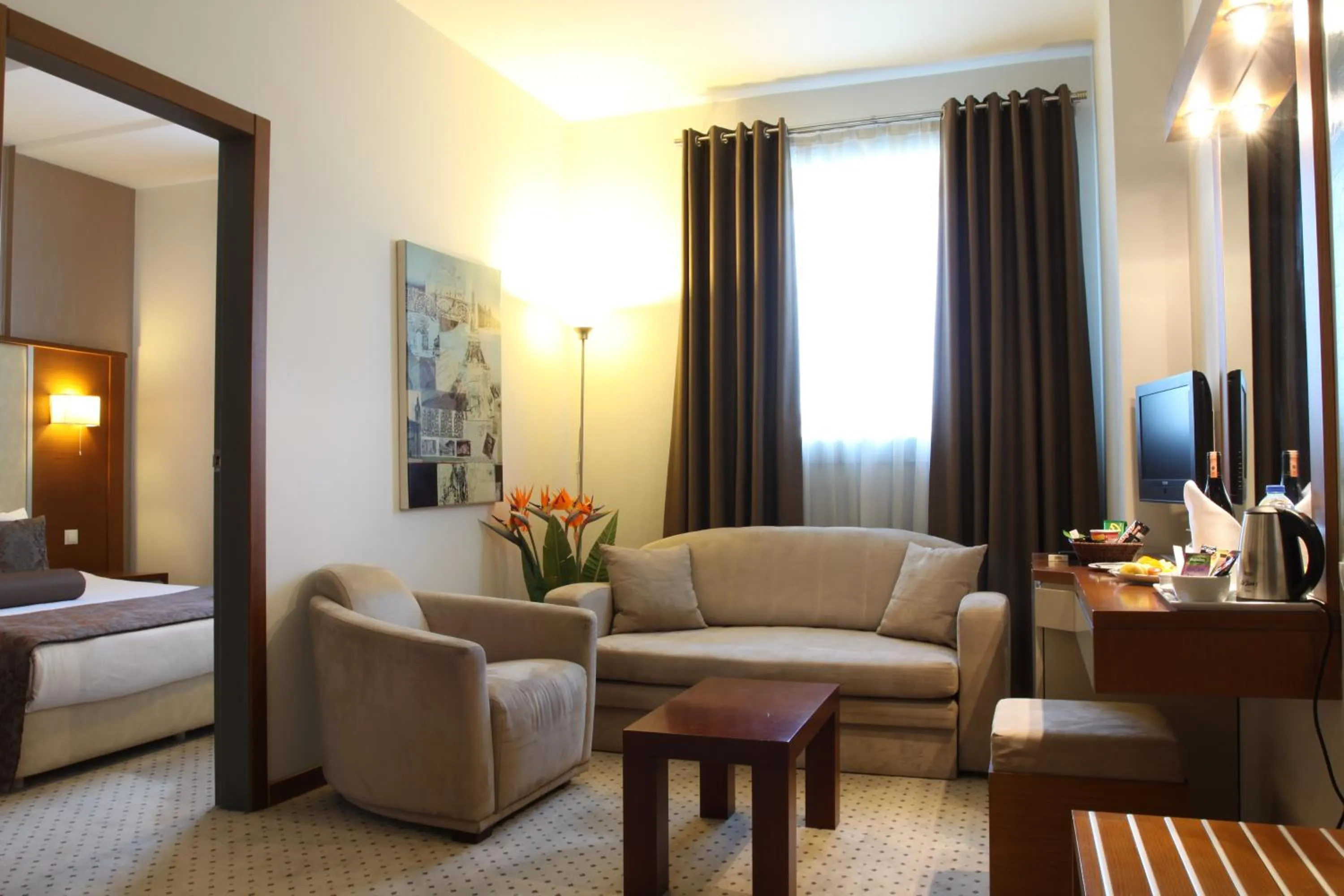 Living room in Blanca Hotel