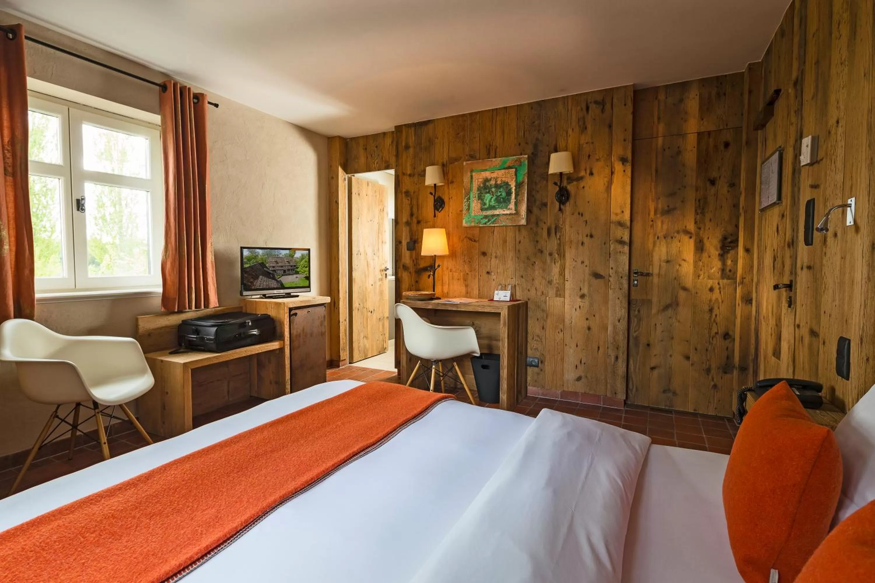 Photo of the whole room, Bed in Hotel Restaurant De l'Illwald