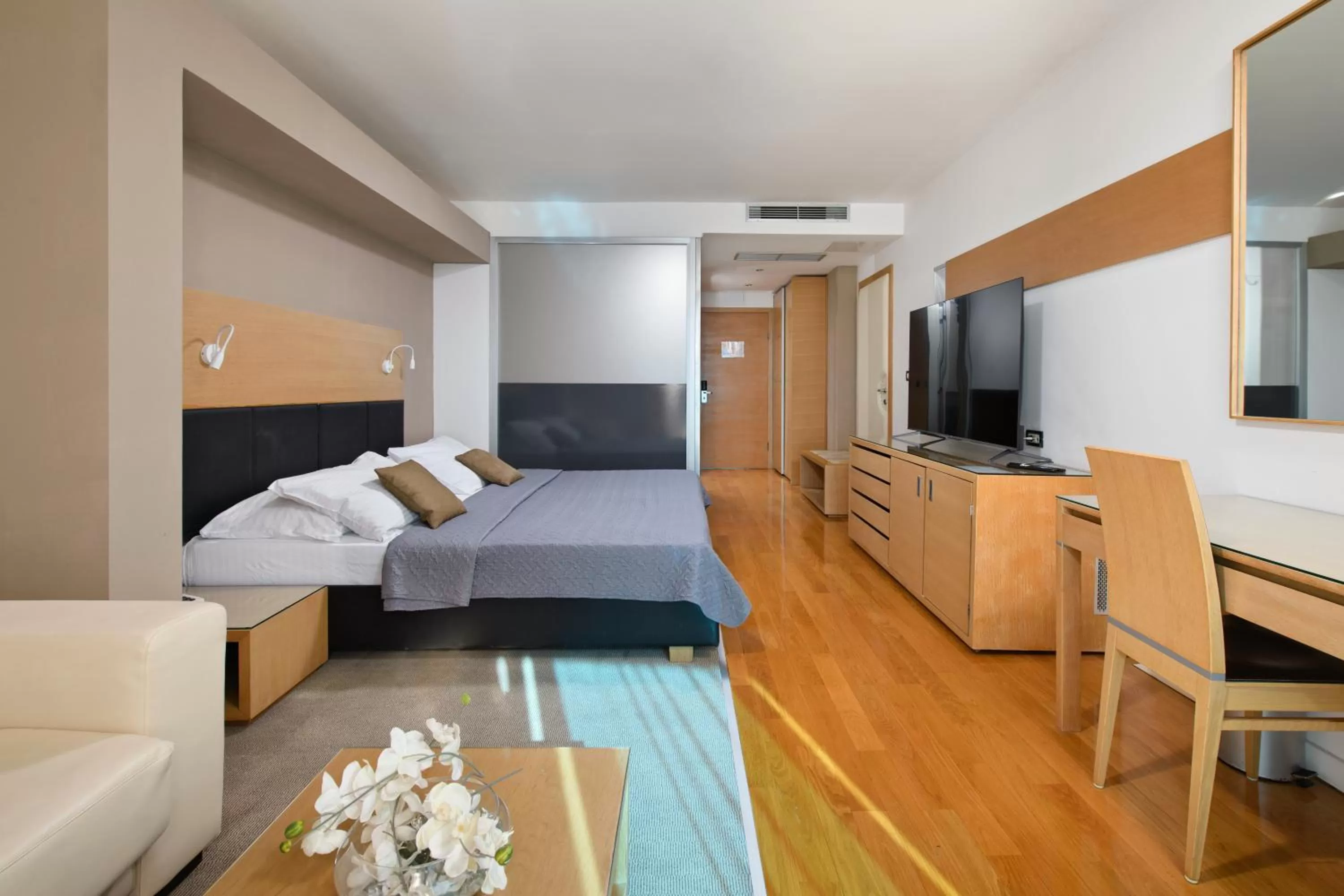 Bed in Hotel San Antonio