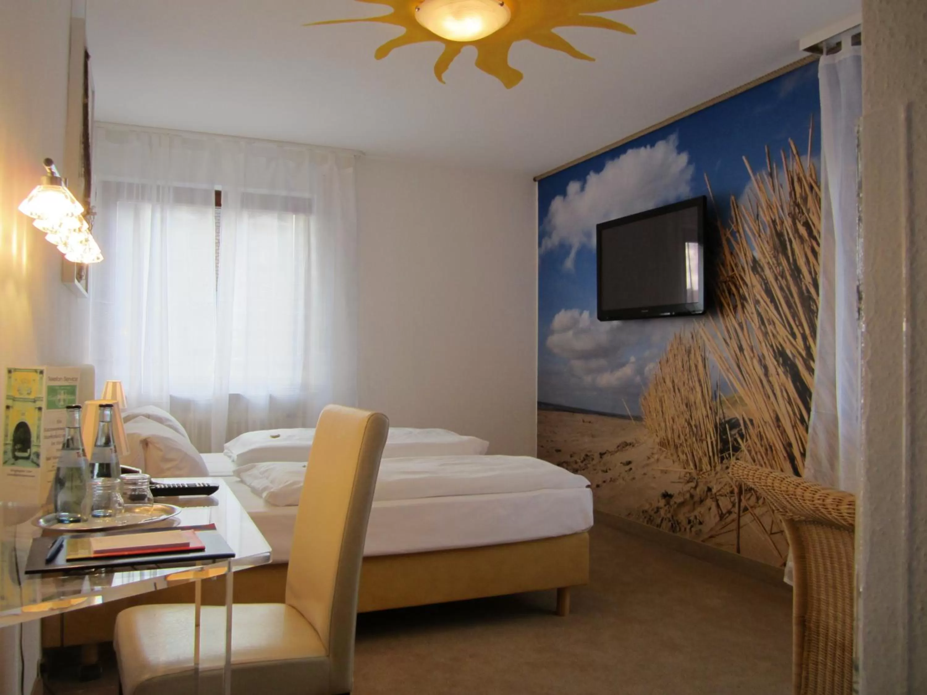 Bed in Aparthotel Deutschmeister