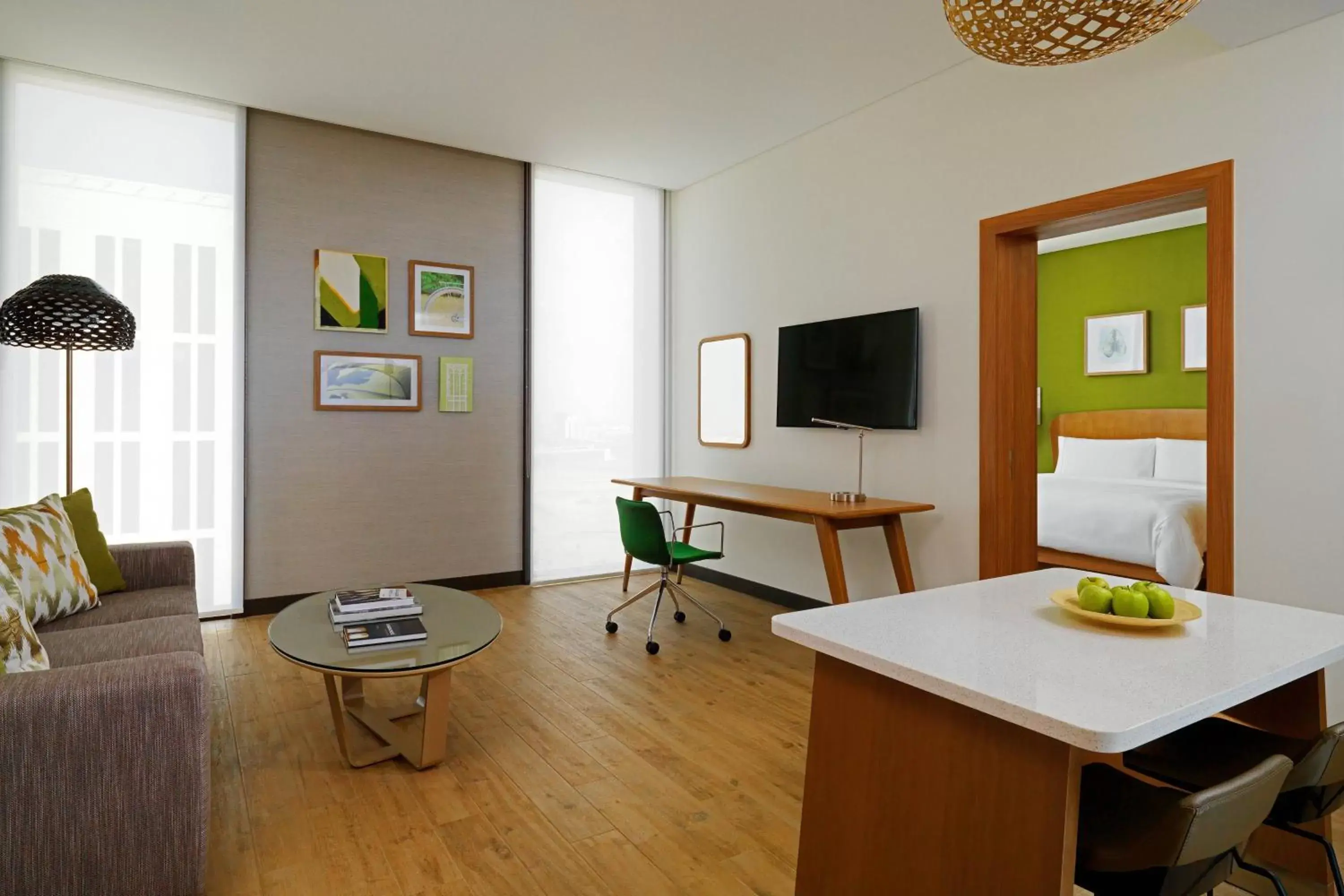 One Bedroom Apartment – King Bed (Complimentary Breakfast & Shuttle to Sobha Realty Metro Station, JBR Beach & Mall of the Emirates) in Element Me'aisam, Dubai One Bedroom Apartment – King Bed (Complimentary Breakfast & Shuttle to Sobha Realty Metro Station, JBR Beach & Mall of the Emirates) in Element Me'aisam, Dubai