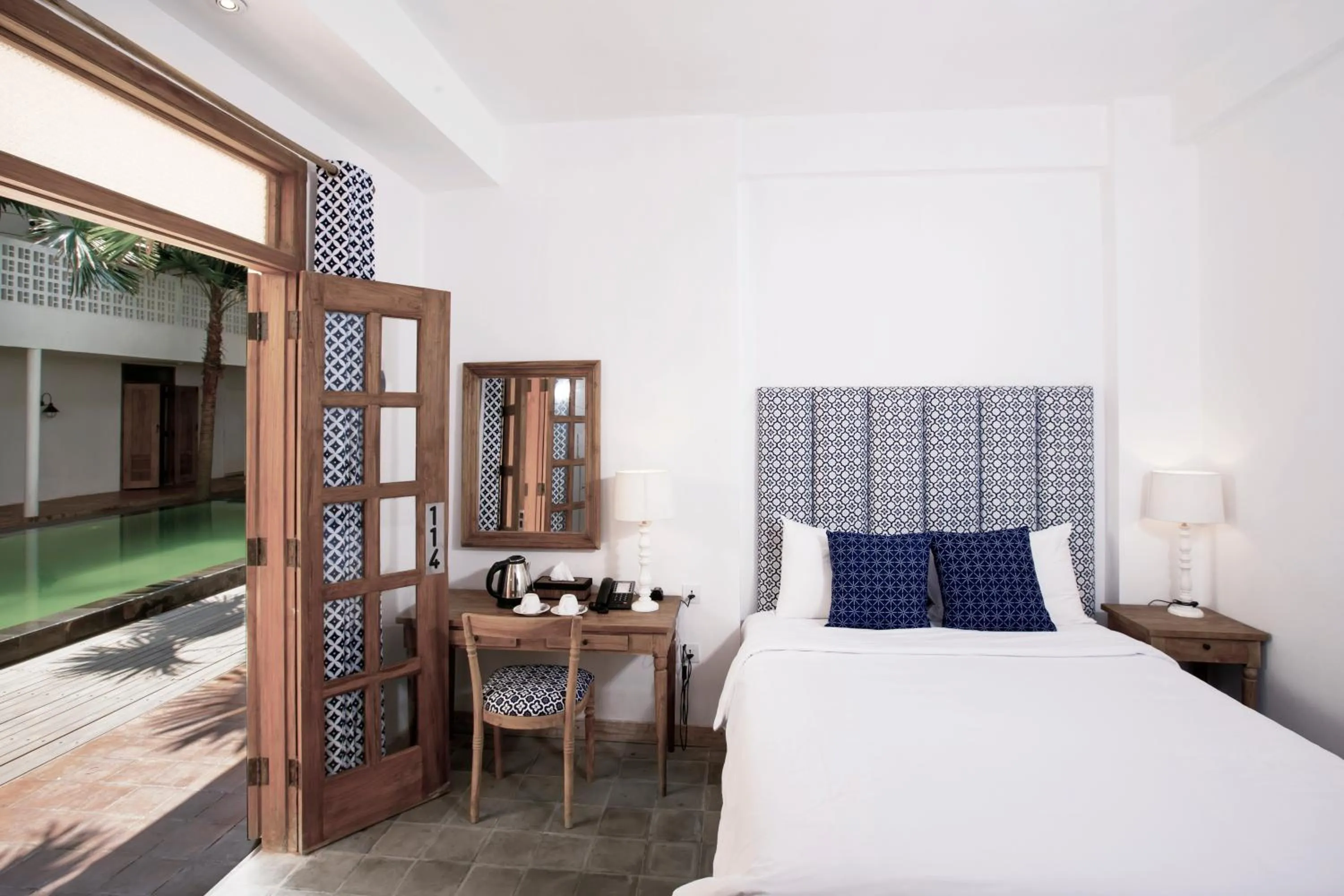 Bedroom, Bed in Adhisthana Hotel Yogyakarta