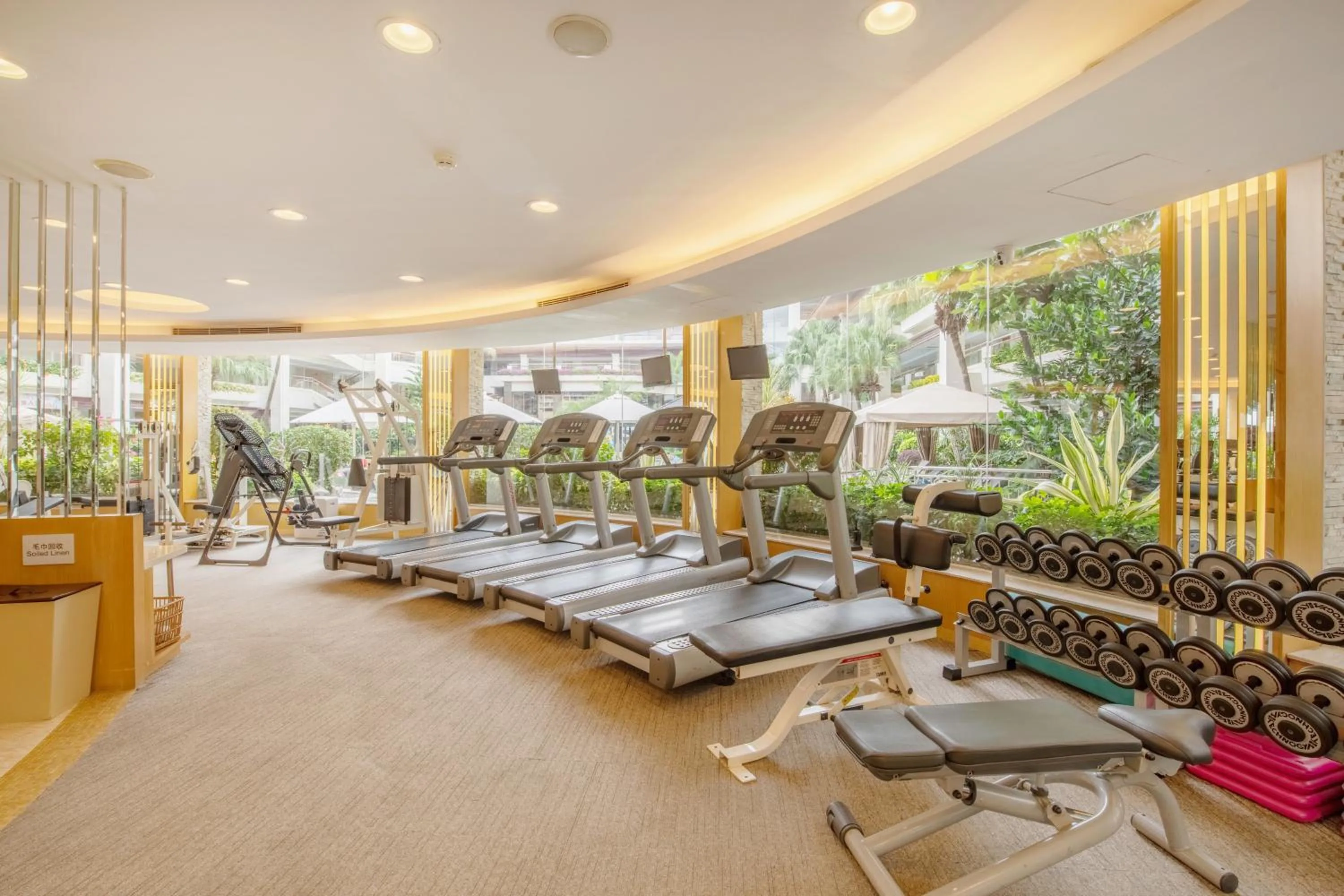 Fitness centre/facilities in Mission Hills Hotel Resorts Shenzhen