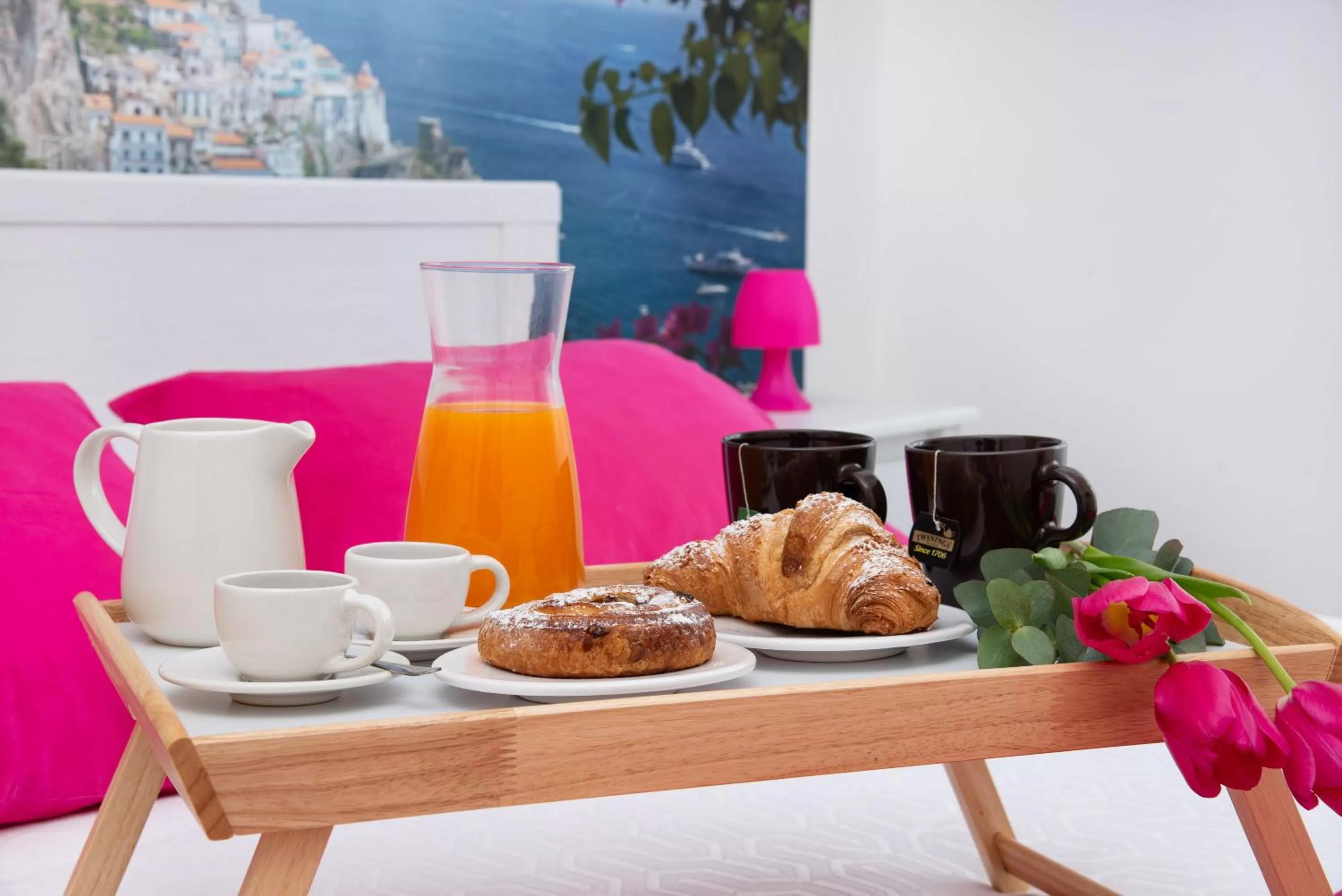 Breakfast in Stanza Tasso - De Vivo Realty Sorrento