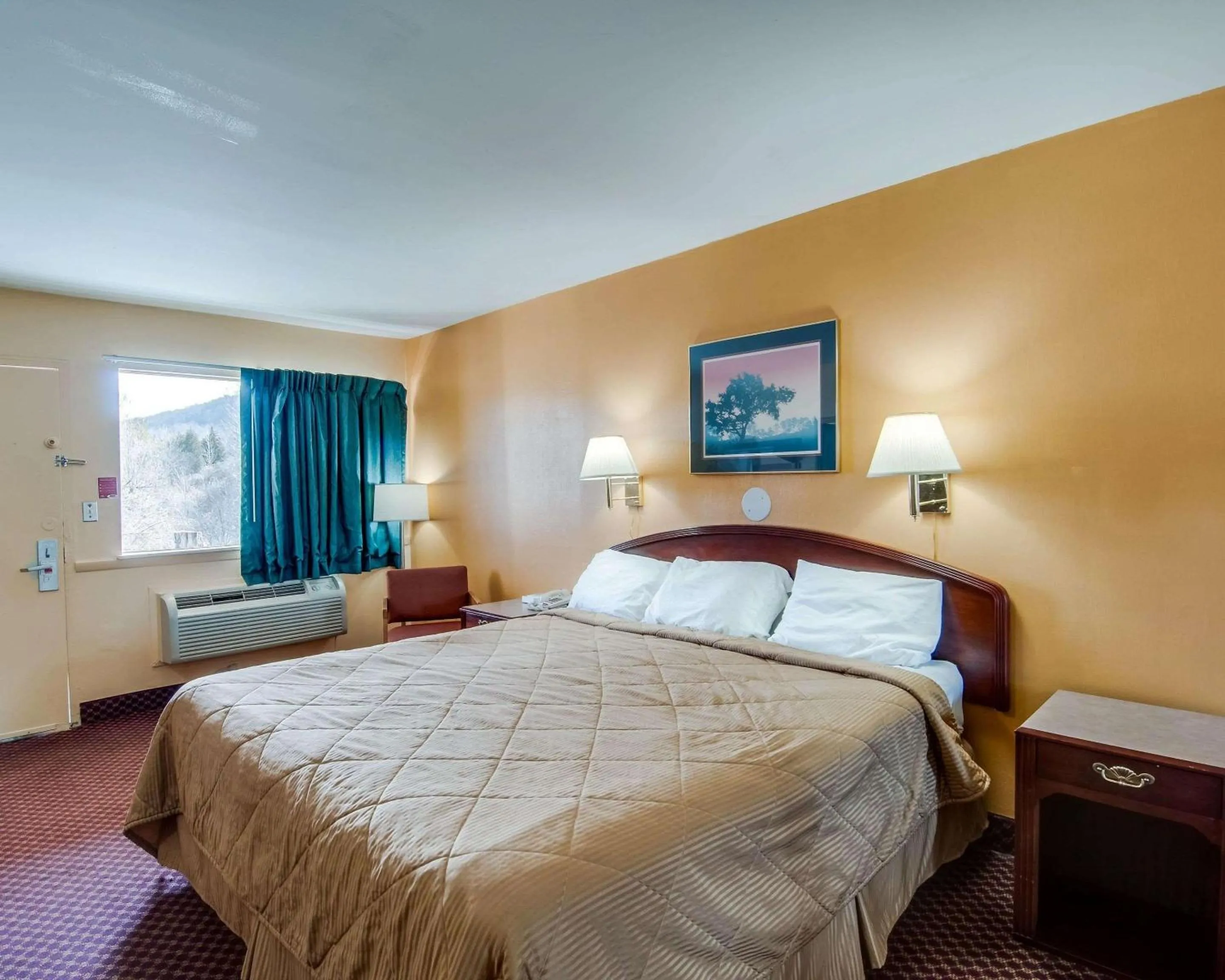 Photo of the whole room, Bed in Econo Lodge Near Bluefield College