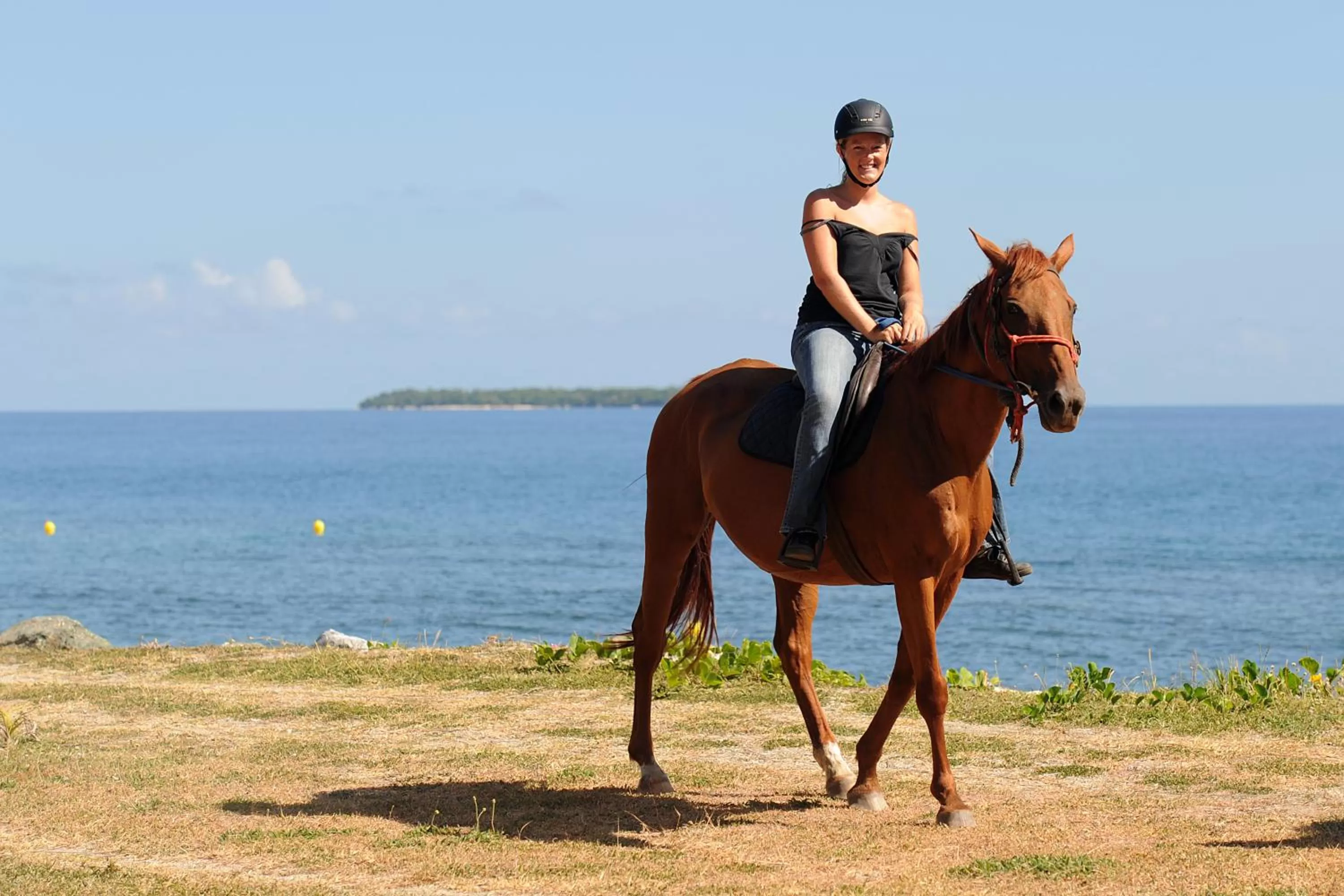 Horse-riding in Hotel Koulnoue Village