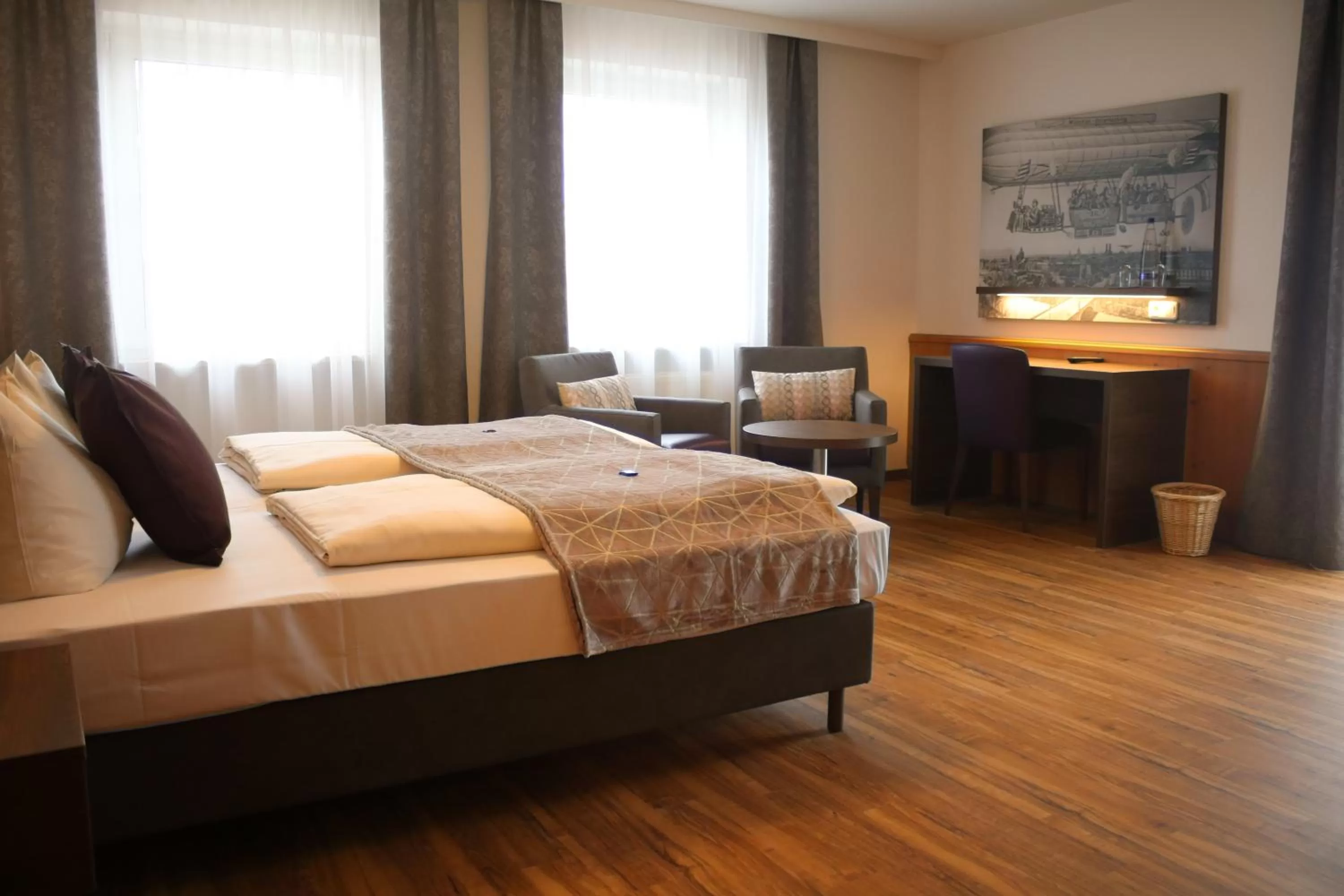 Photo of the whole room, Bed in Boutique Hotel Beckenlehner