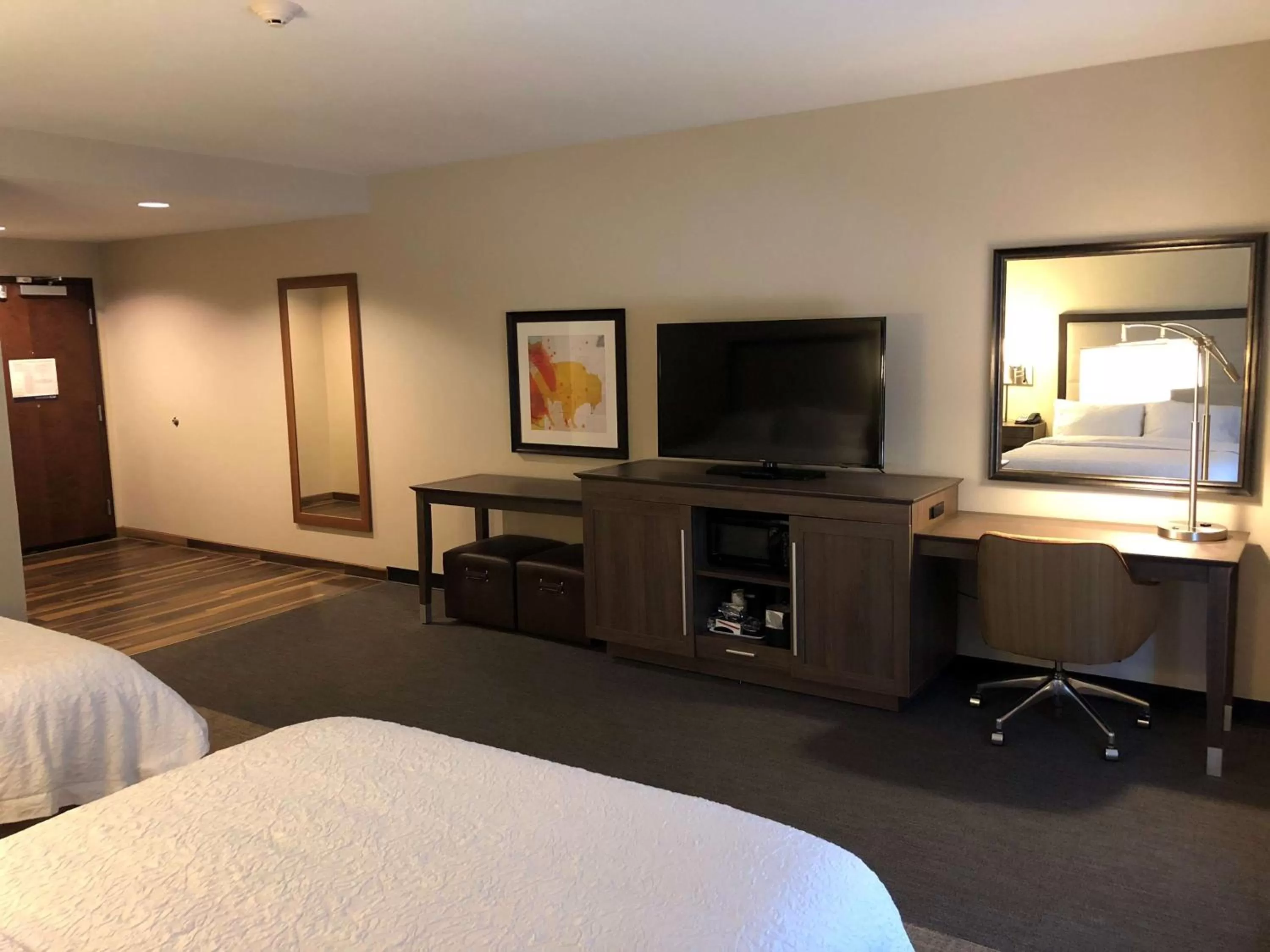 Bedroom, Bed in Hampton Inn & Suites Ponca City