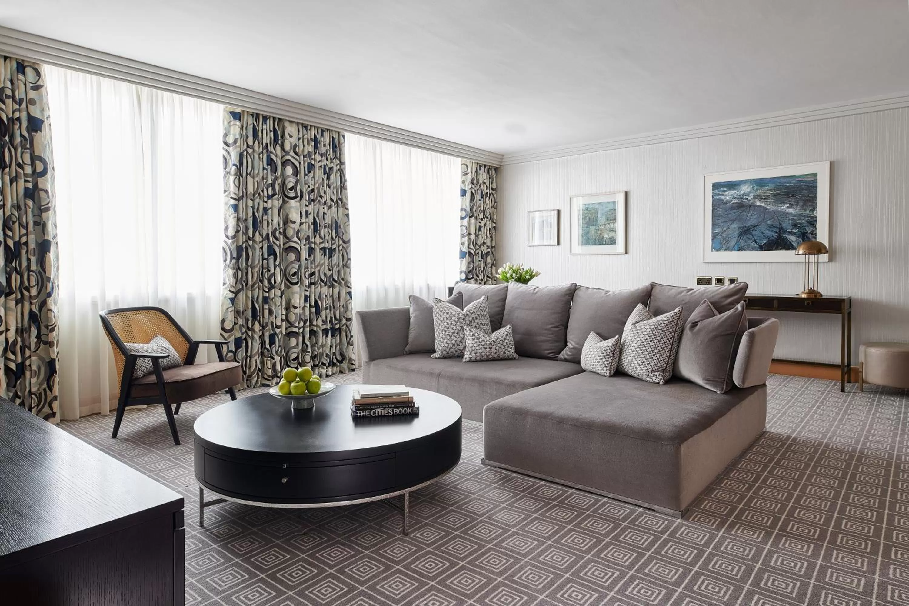 Living room in The Westbury Hotel