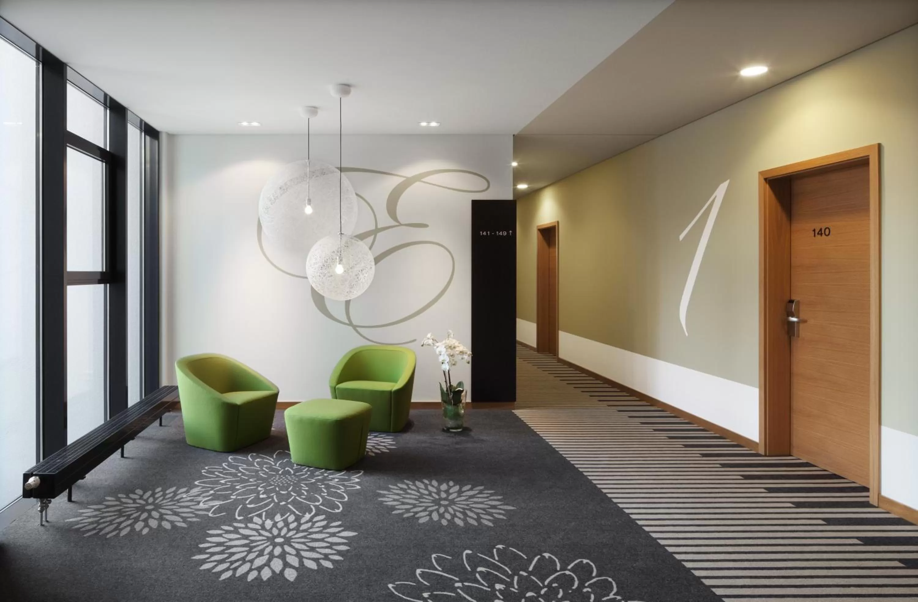 Lobby or reception in Hotel Otterbach