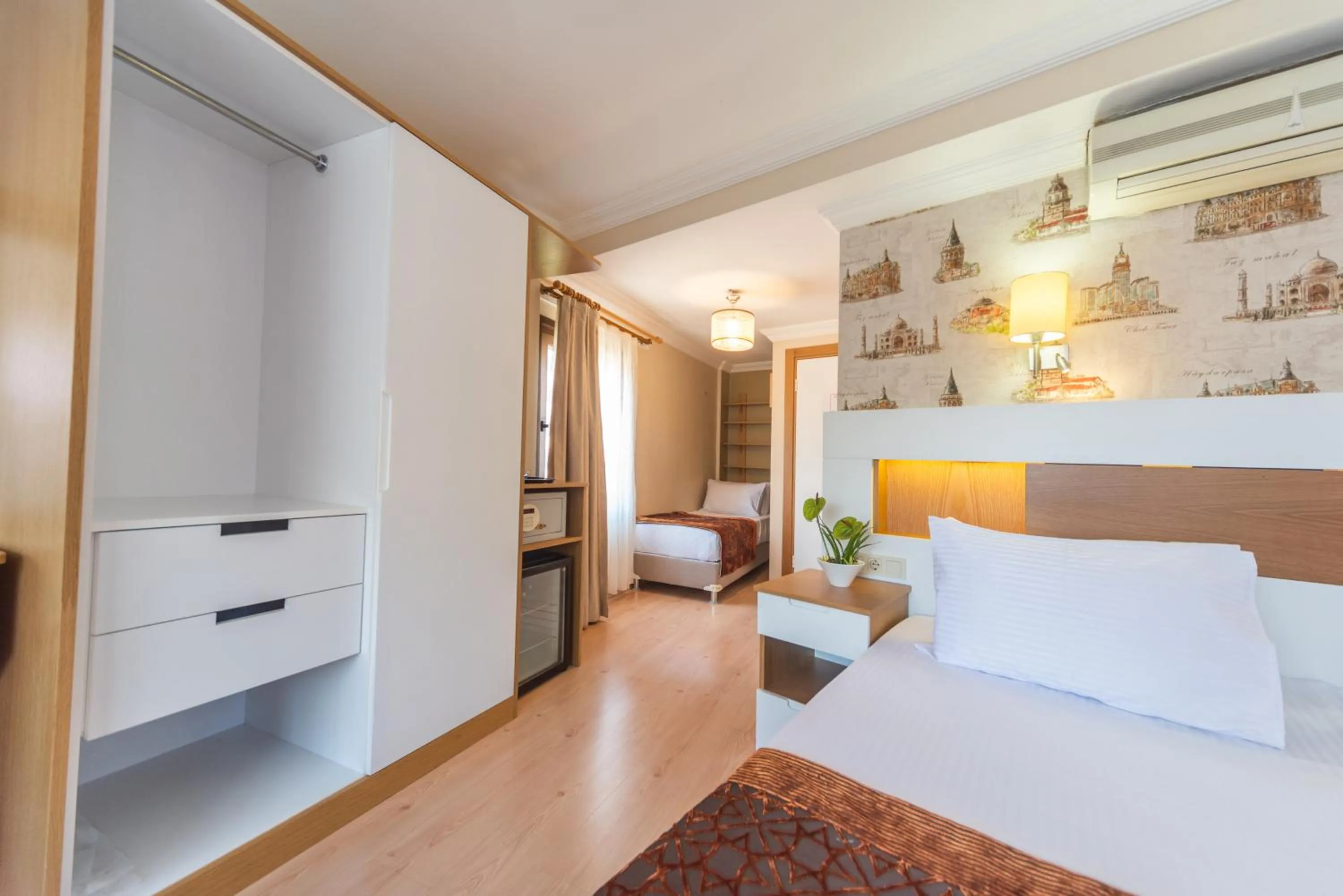 Bed in Tayahatun Hotel