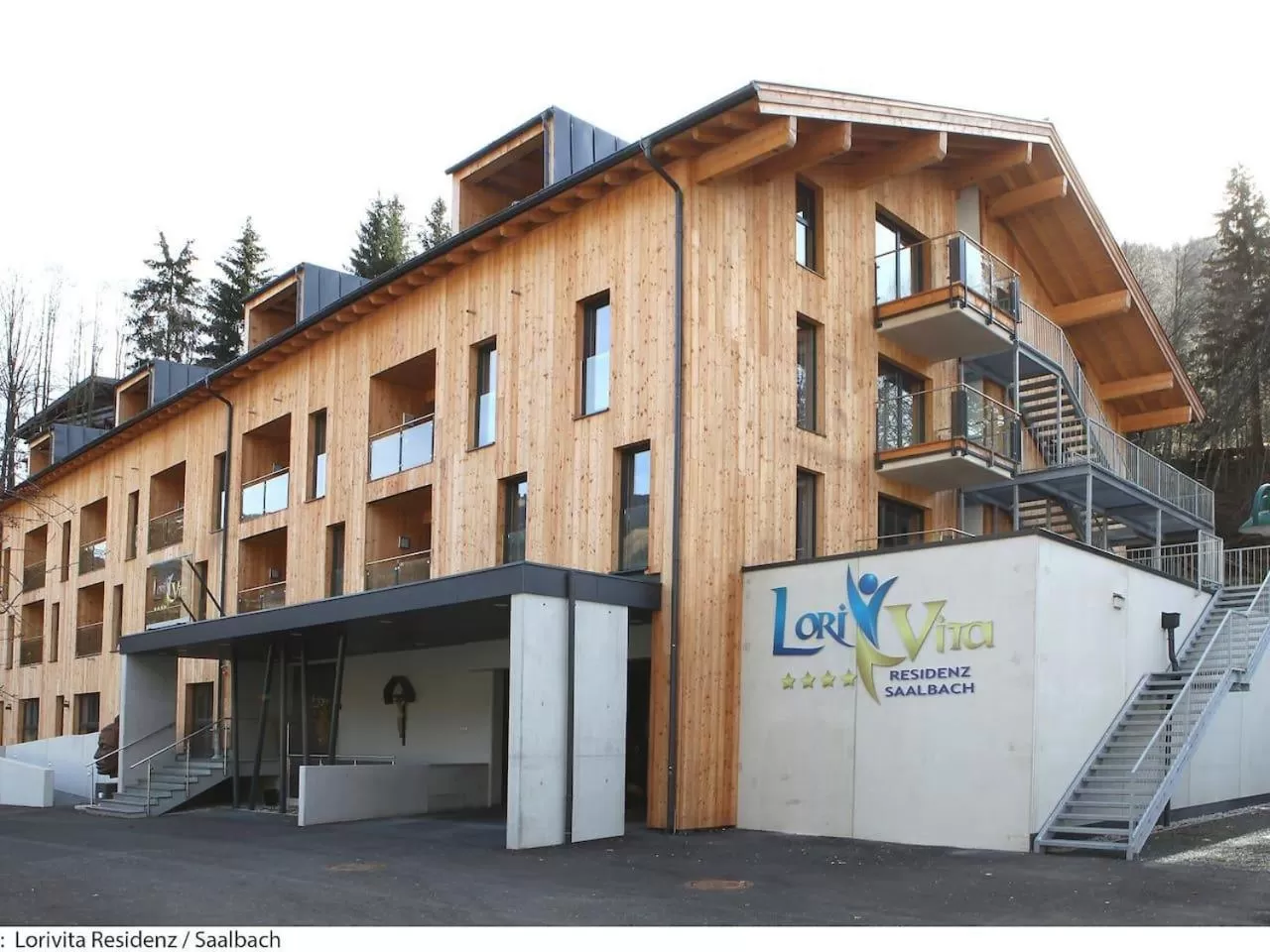 Property building in Lorivita Residenz Saalbach