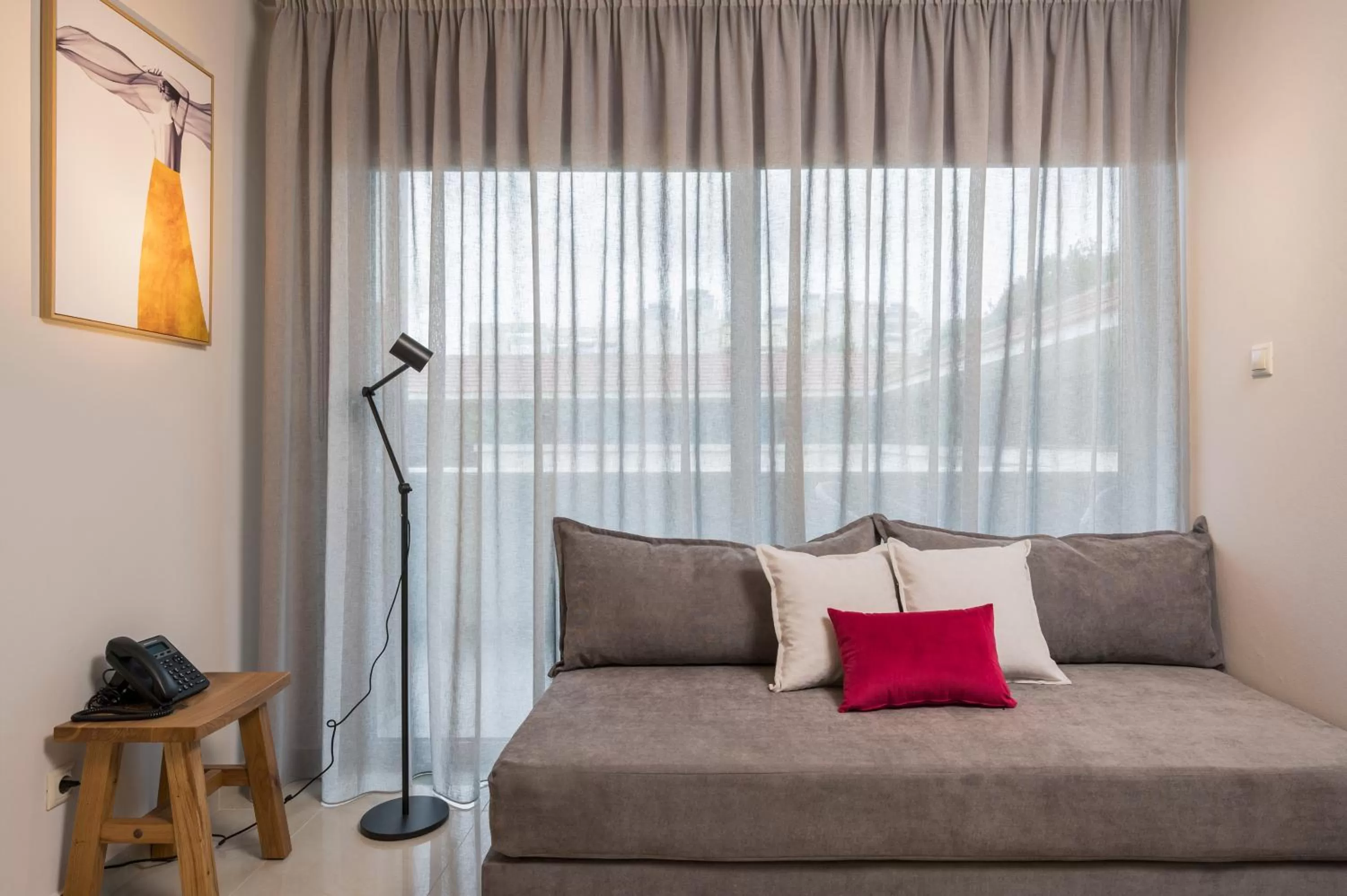 Bed in Trianon Luxury Apartments & Suites