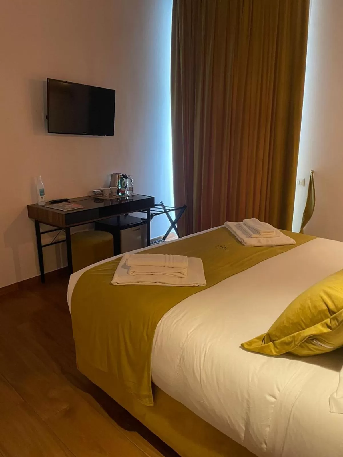 View (from property/room), Bed in L'Angolo d'o core