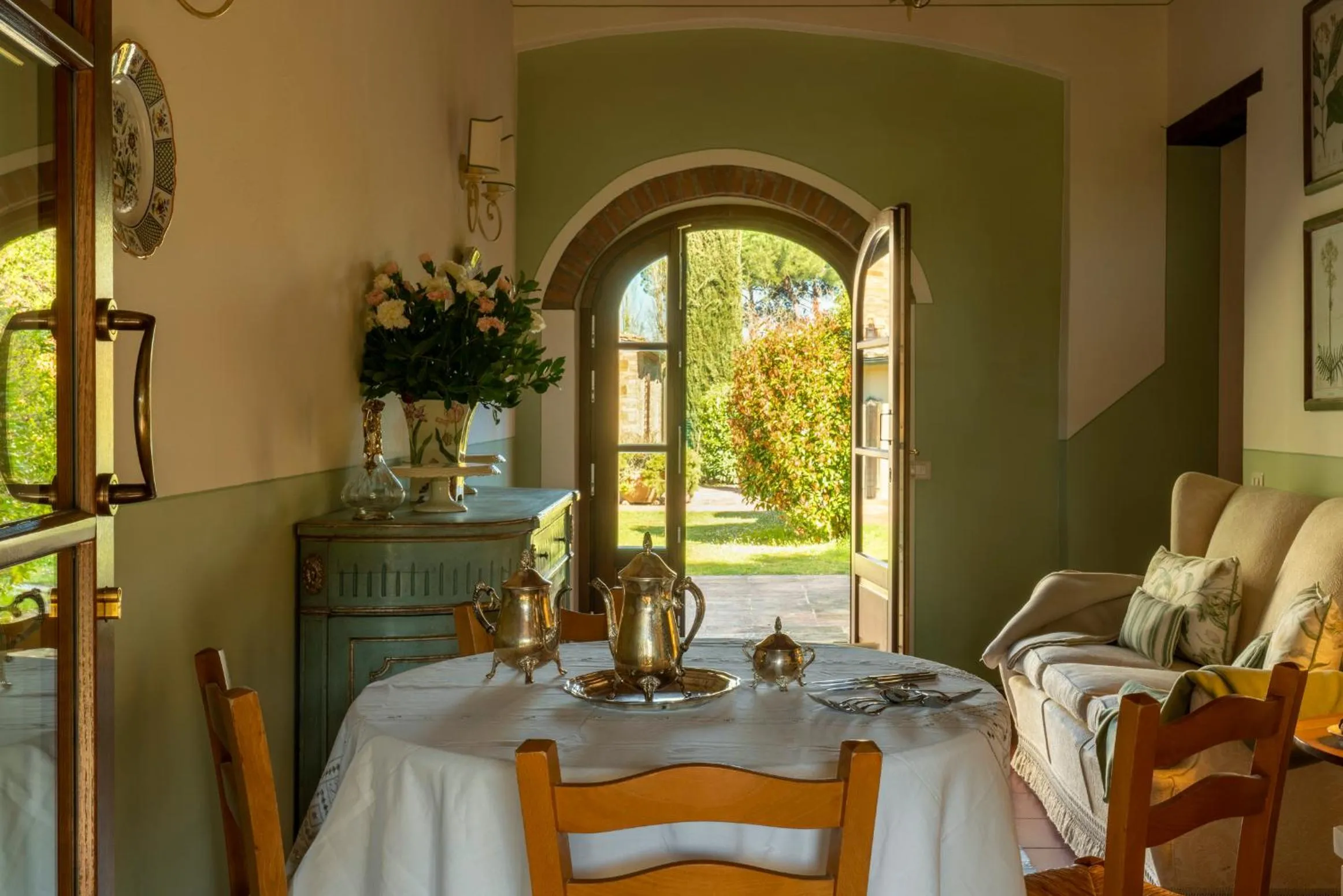 Living room in Borgo San Benedetto