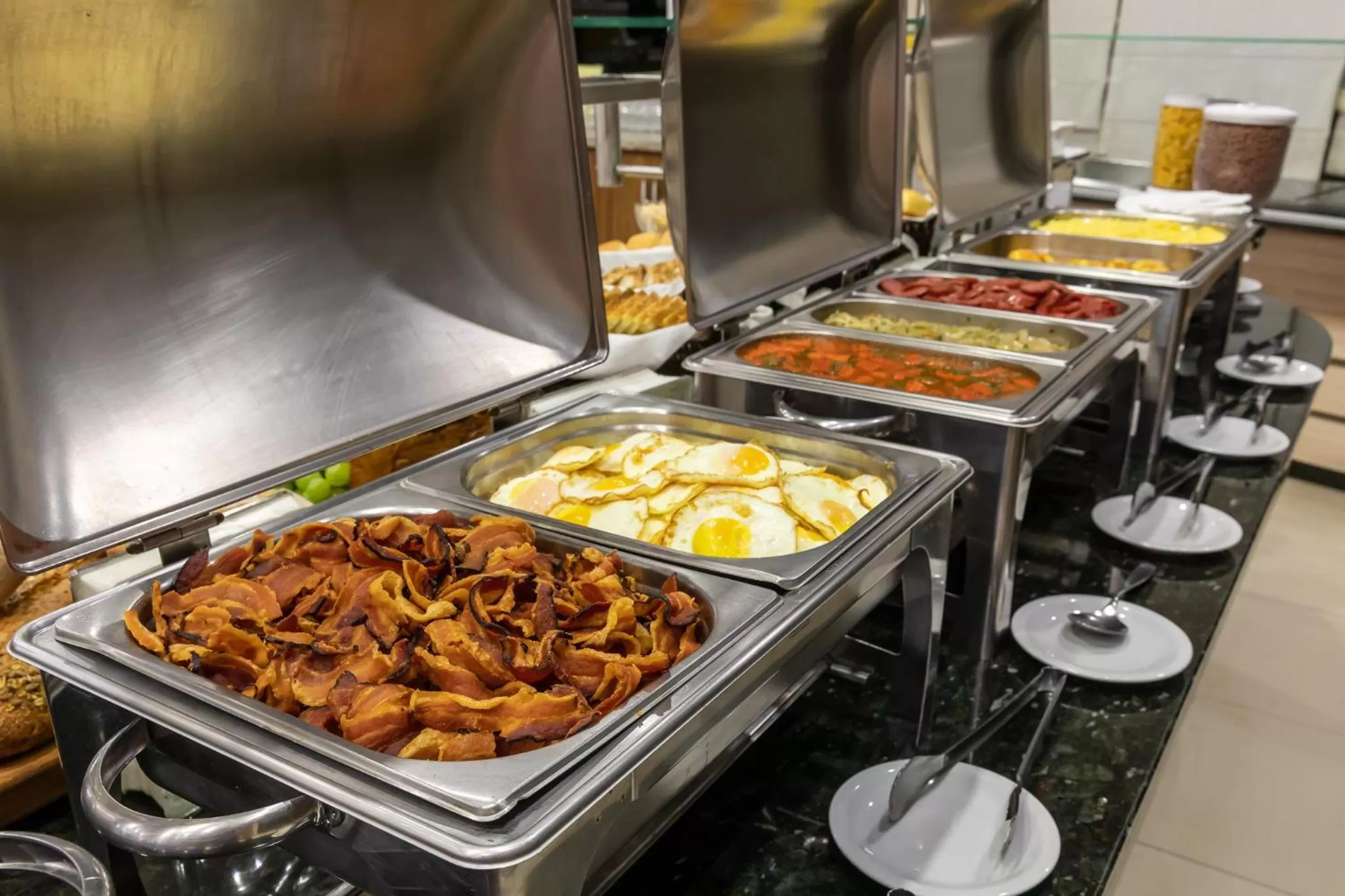 Breakfast in Viale Cataratas Hotel & Eventos