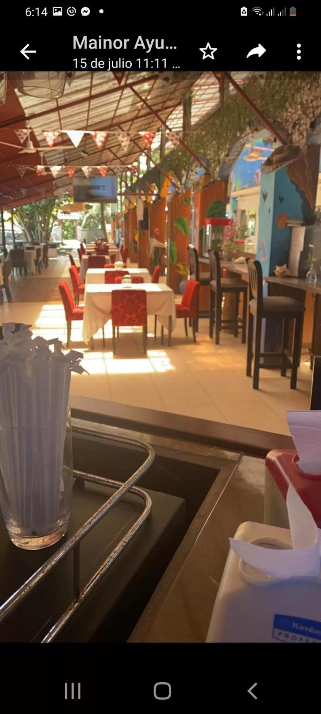 Restaurant/Places to Eat in Hotel la Cueva Limon