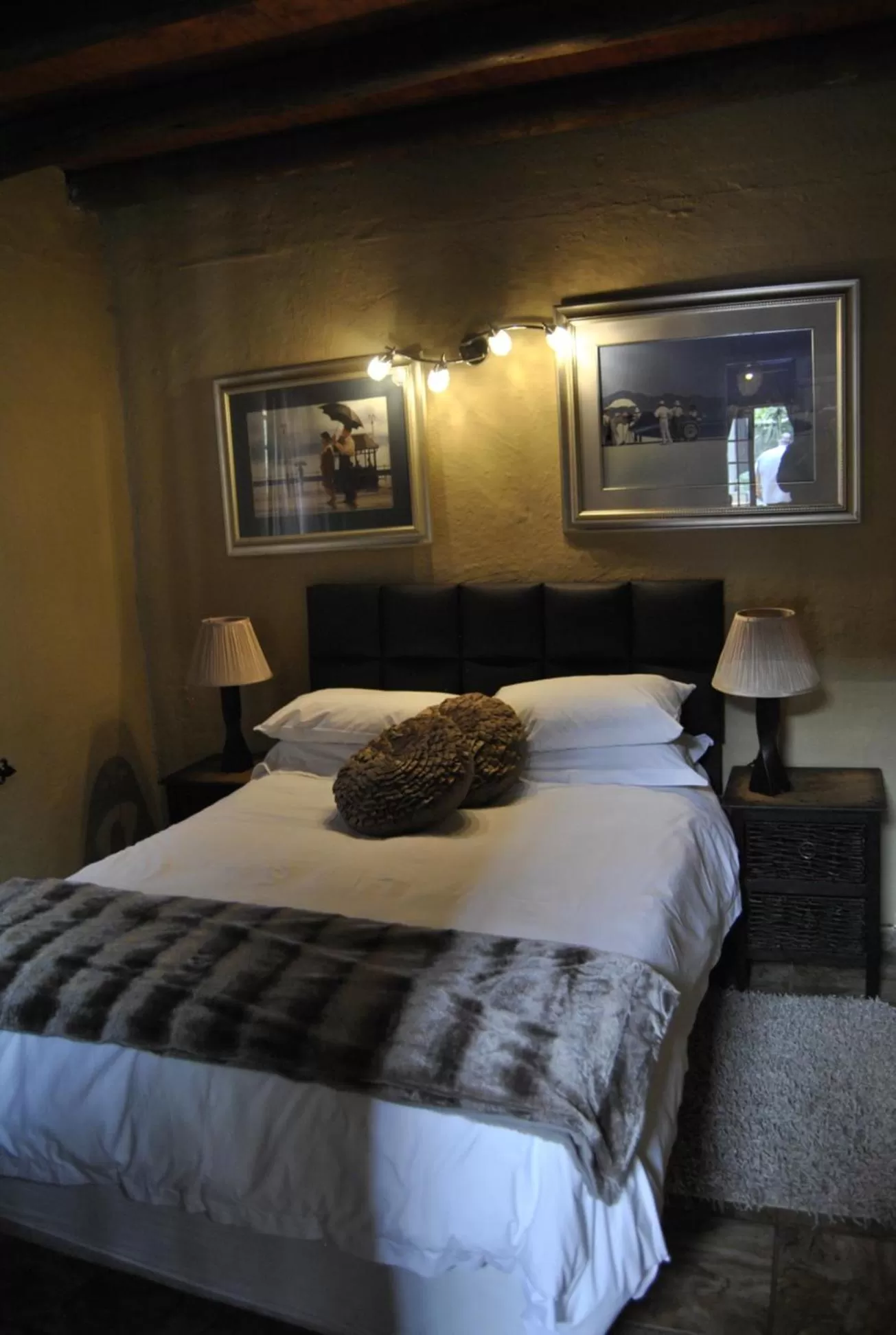 Bed in Birch Tree Cottage