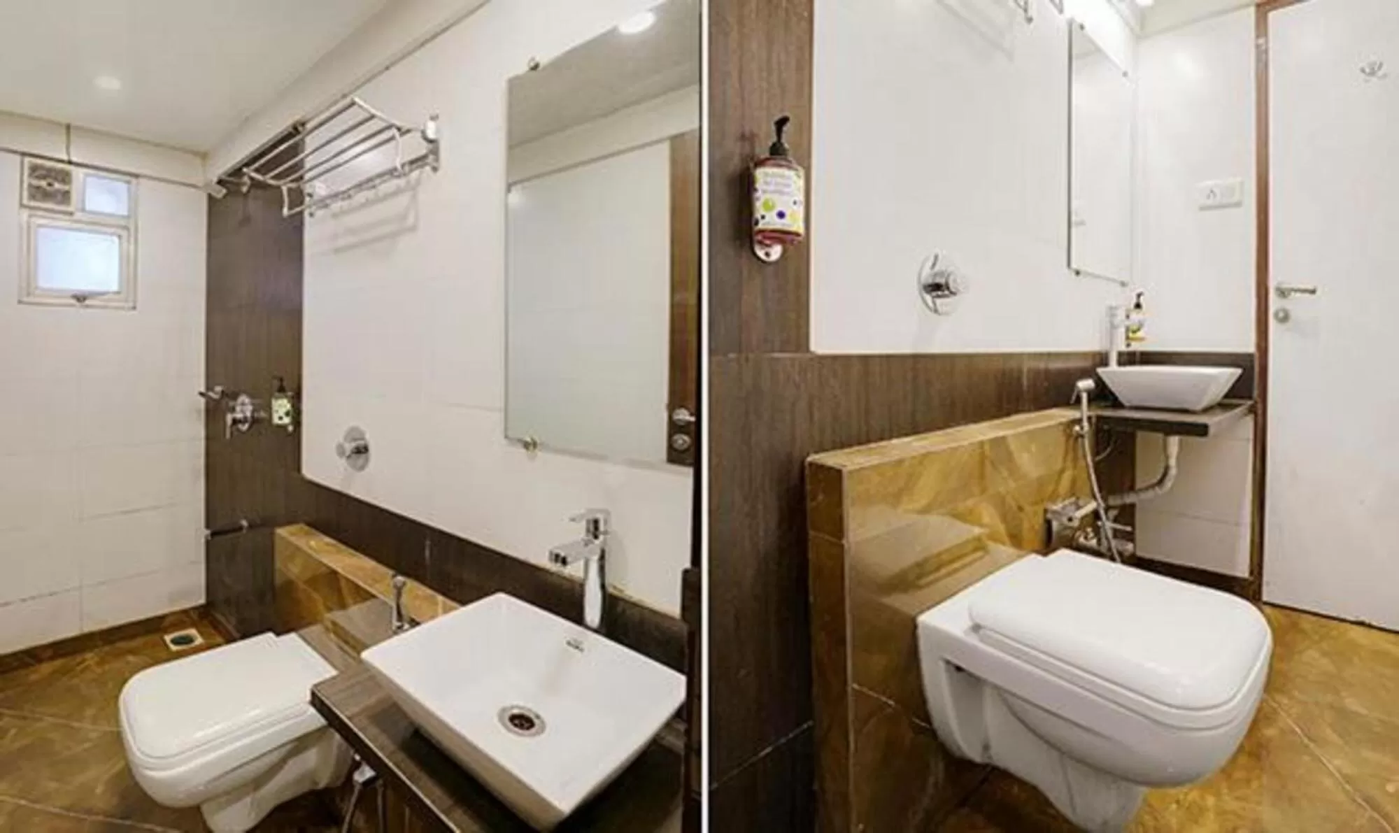 Bathroom in SriKrishna Paradise Hotel Thane Navi Mumbai