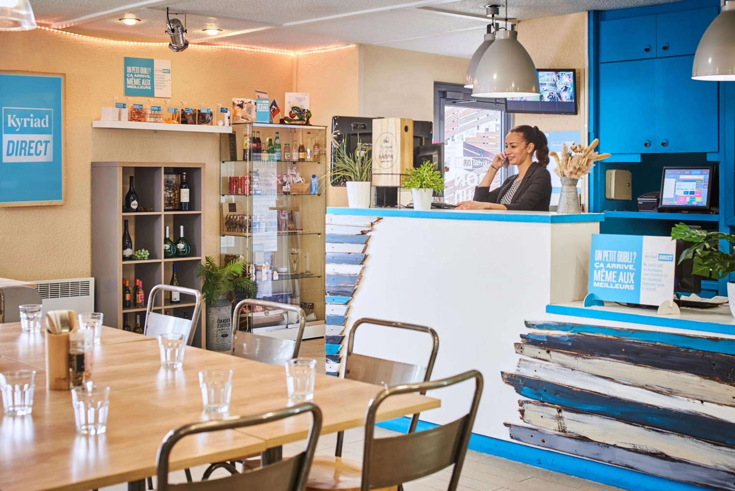 Restaurant/places to eat in Kyriad Direct Le Bourget Gonesse