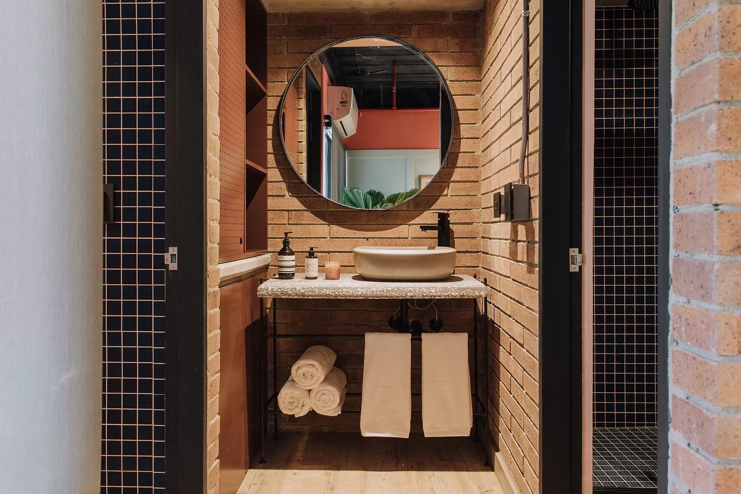 Bathroom in The Somos Beats Hotel & Rooftop