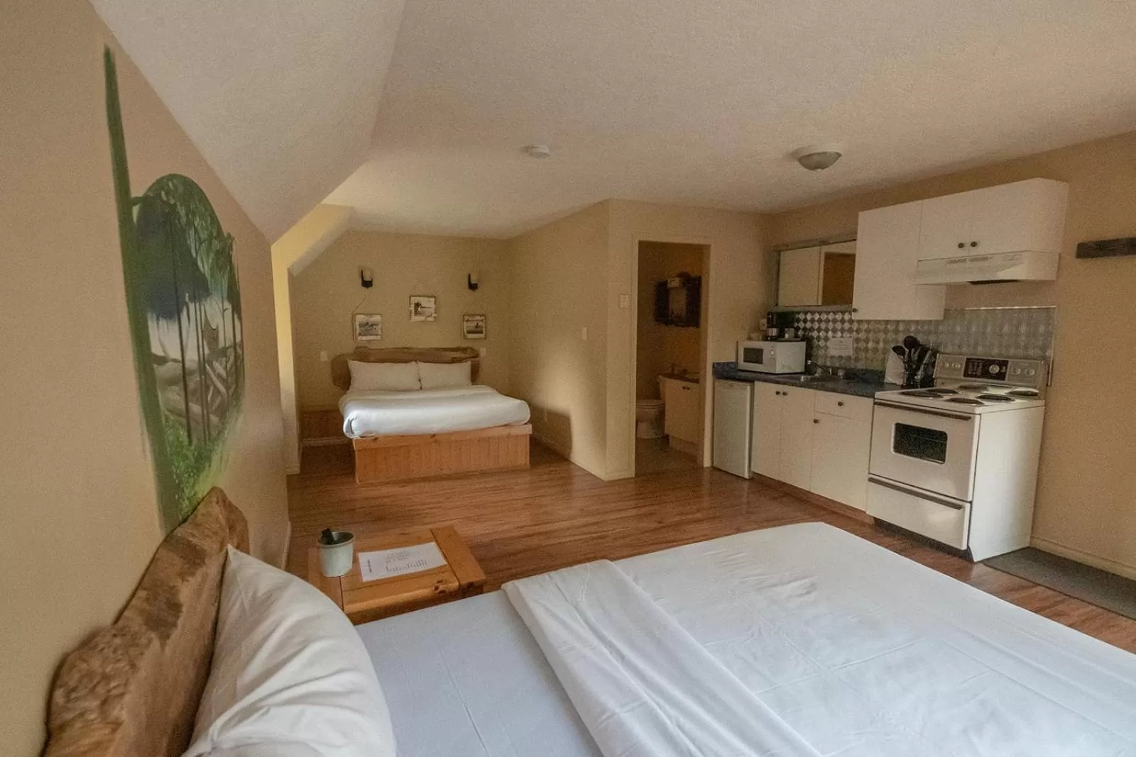 Bed in Wild Coast Wilderness Resort