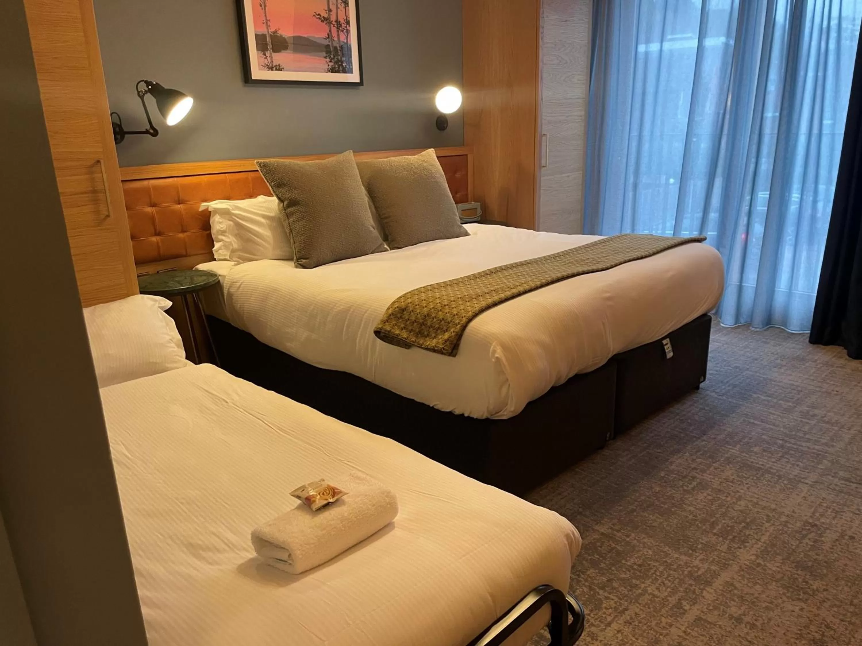 Bed in The Royal Foresters