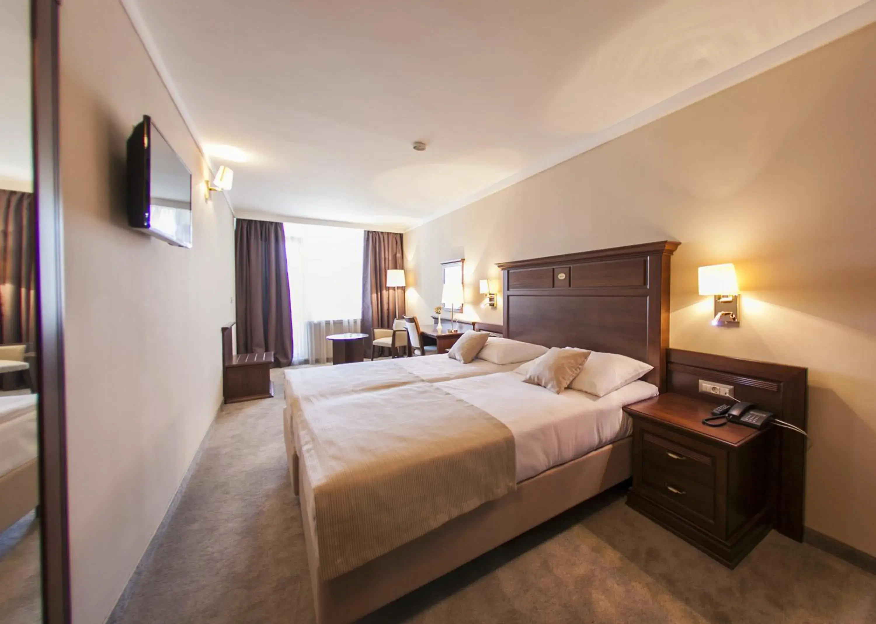 Double Room with Balcony and Sea View in Grand Hotel Neum Wellness & Spa Double Room with Balcony and Sea View in Grand Hotel Neum Wellness & Spa